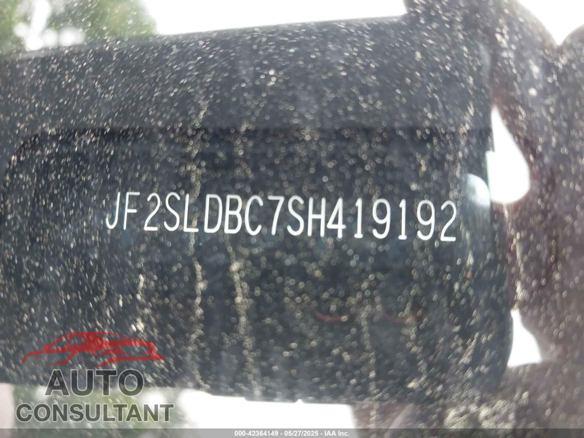 SUBARU FORESTER 2025 - JF2SLDBC7SH419192