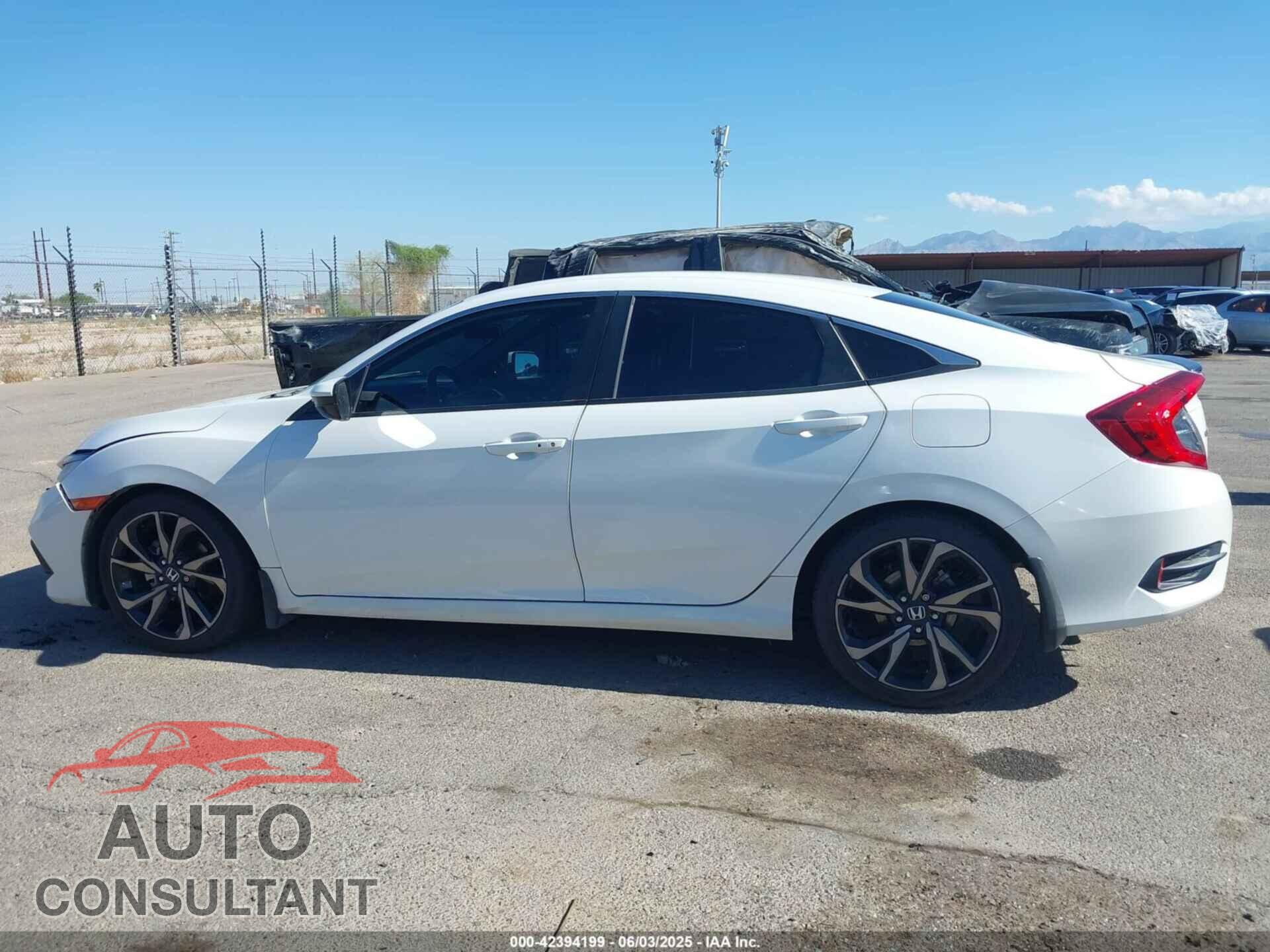HONDA CIVIC 2019 - 2HGFC2F82KH602019