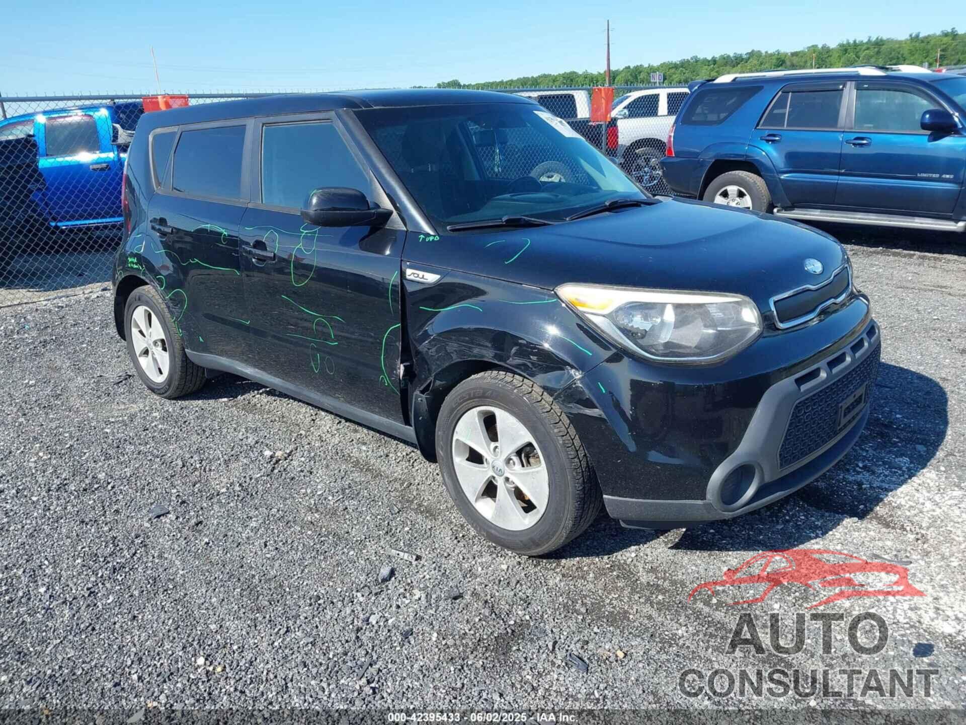 KIA SOUL 2015 - KNDJN2A2XF7170089