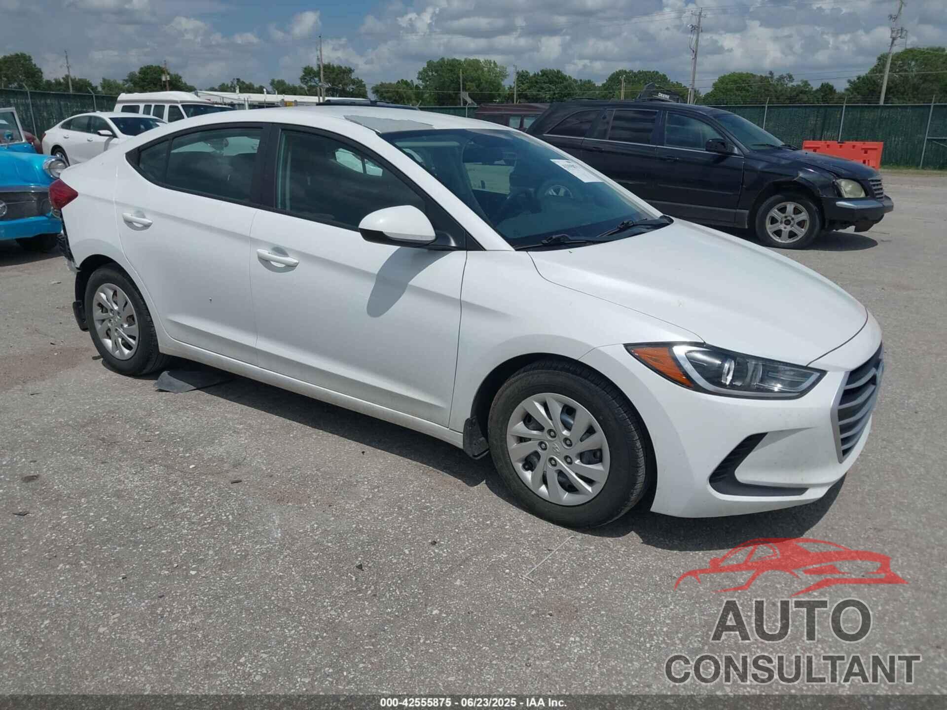 HYUNDAI ELANTRA 2018 - 5NPD74LF1JH308707