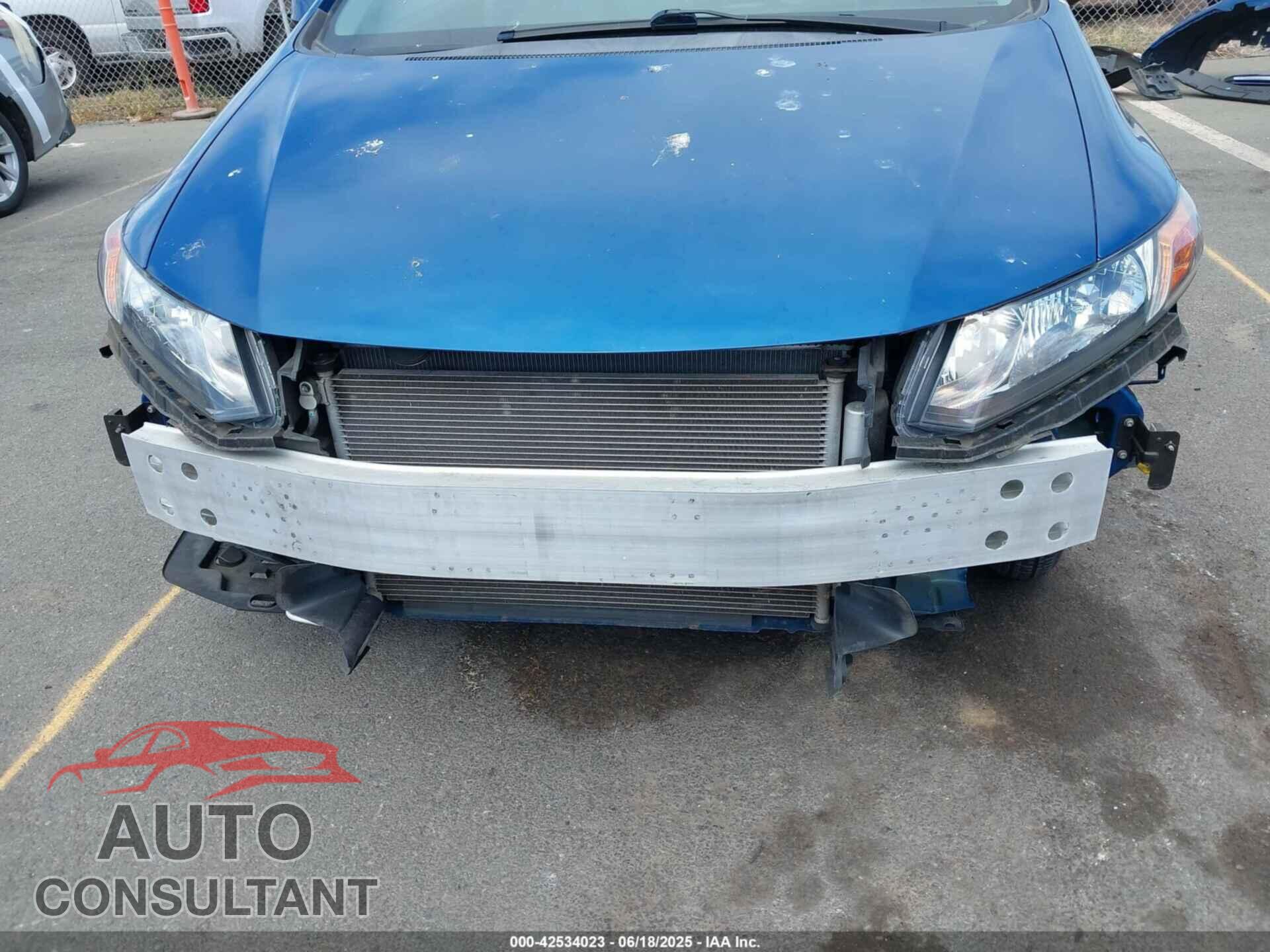 HONDA CIVIC 2012 - 2HGFB2F59CH540290