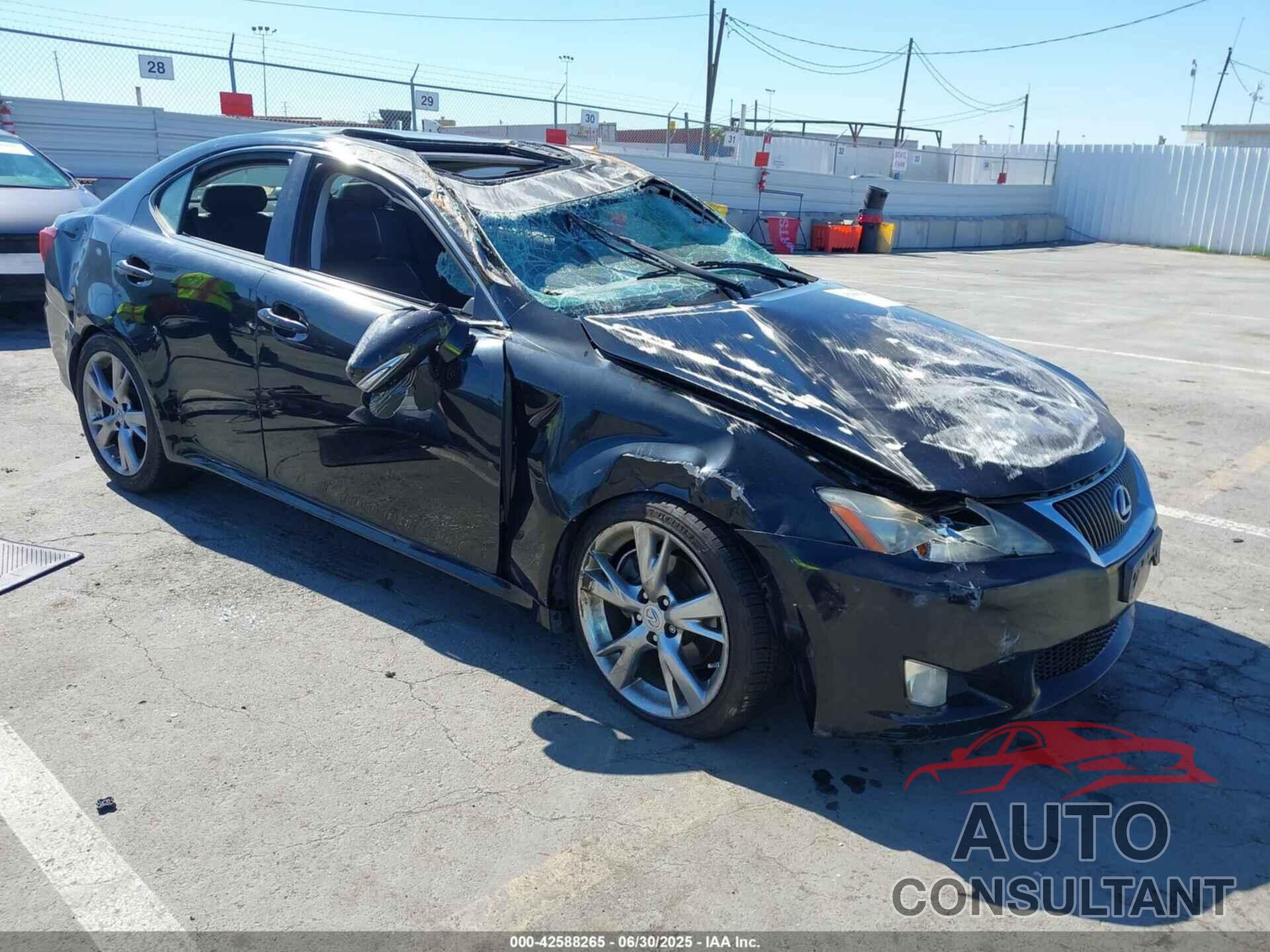LEXUS IS 250 2009 - JTHBK262395104195