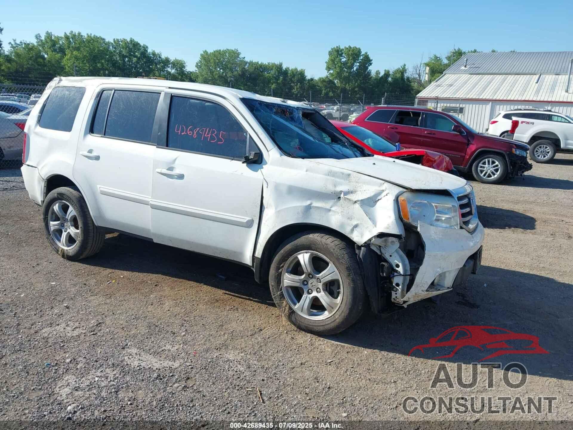 HONDA PILOT 2014 - 5FNYF3H43EB020455