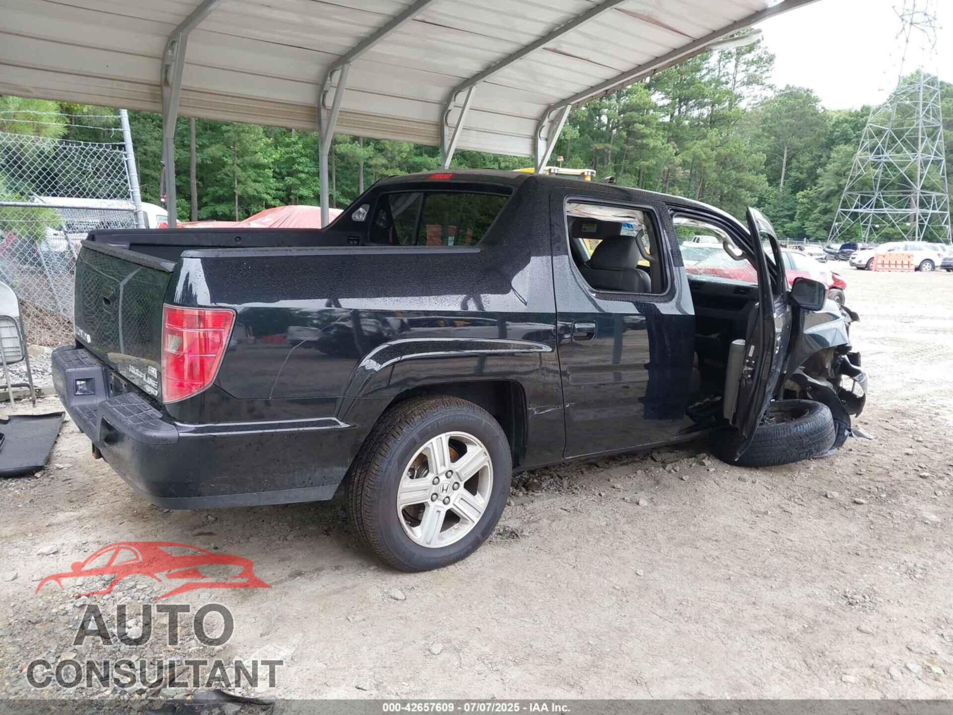 HONDA RIDGELINE 2011 - 5FPYK1F58BB453252