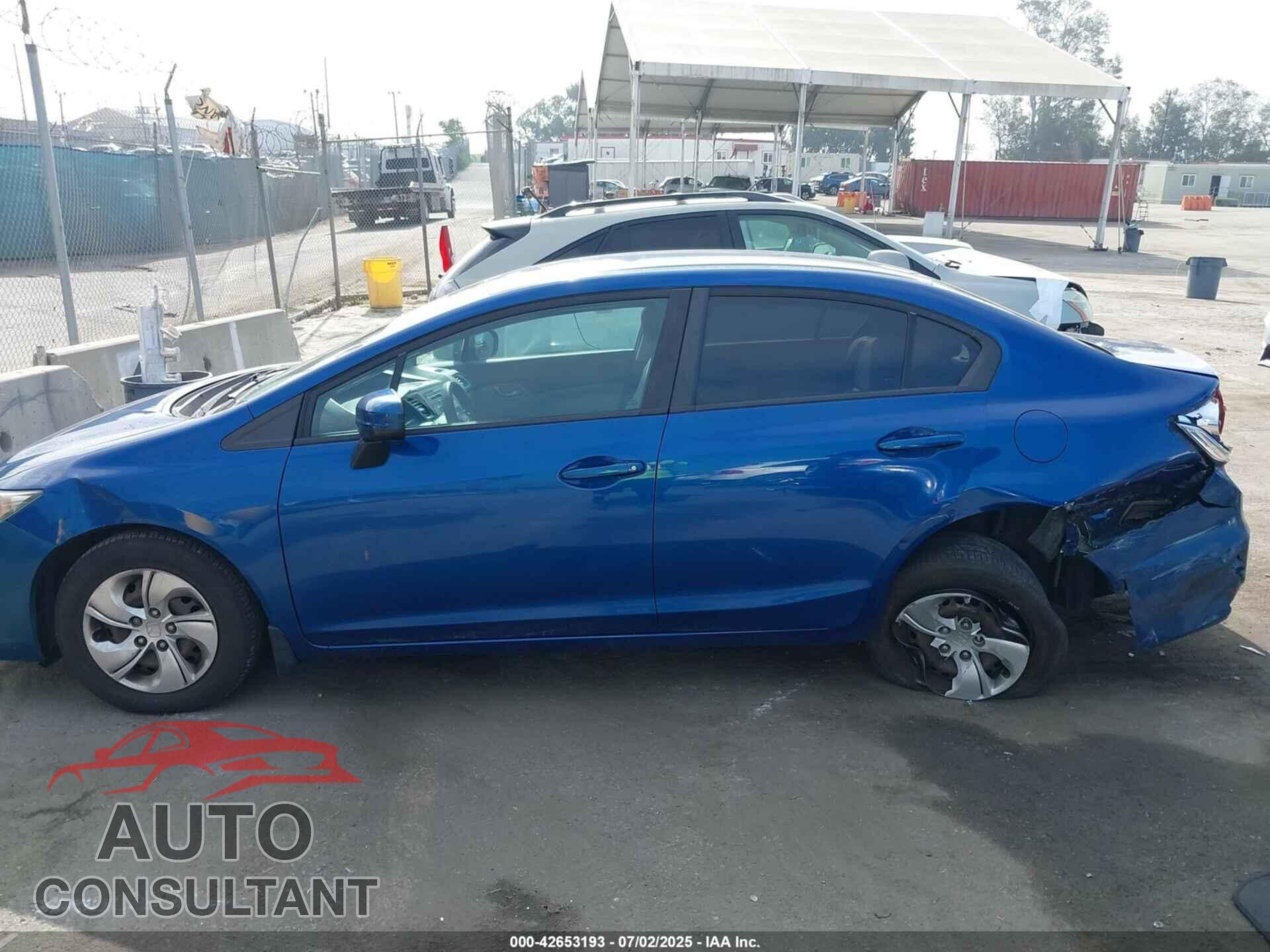 HONDA CIVIC 2014 - 19XFB2F5XEE247155