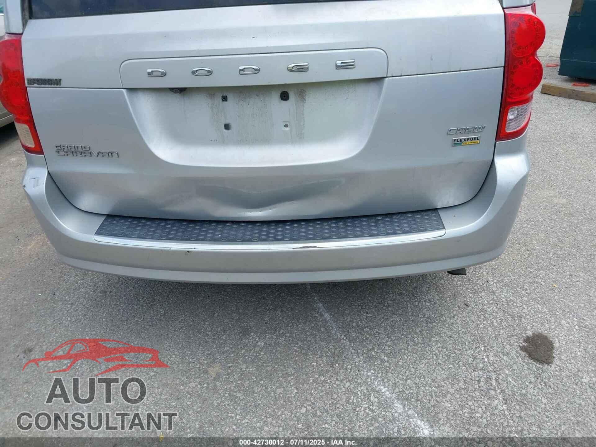 DODGE GRAND CARAVAN 2011 - 2D4RN5DG0BR689482