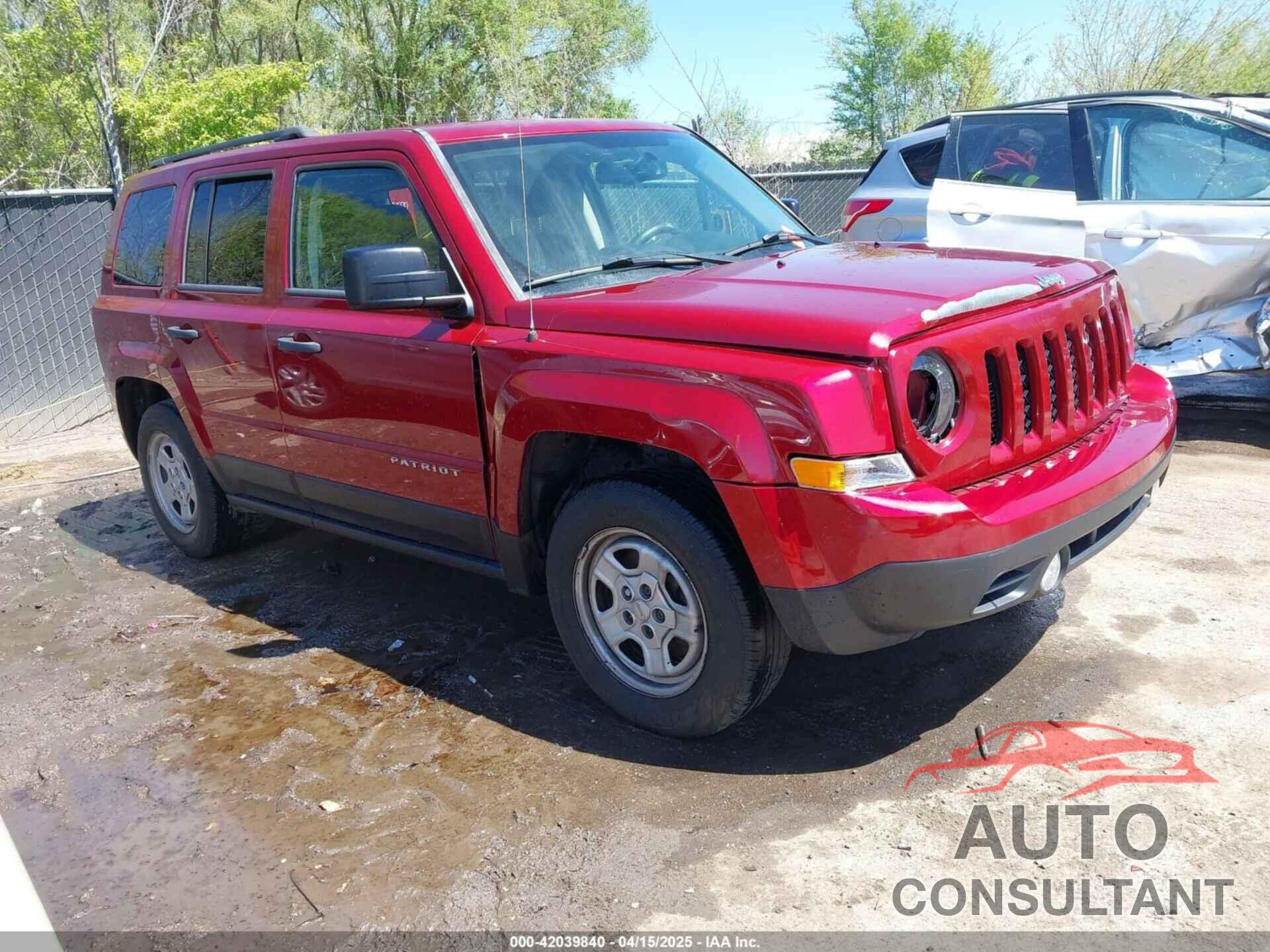 JEEP PATRIOT 2016 - 1C4NJPBA1GD749488