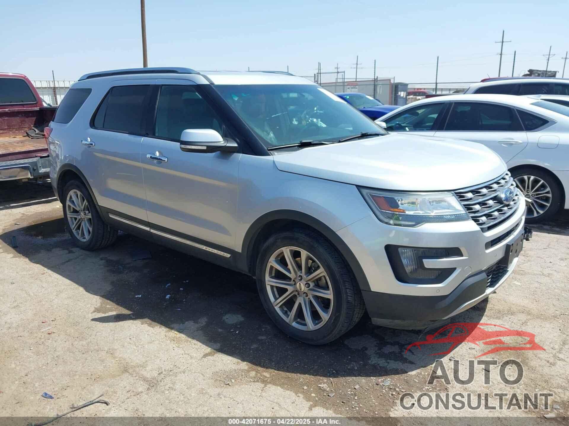 FORD EXPLORER 2016 - 1FM5K8F87GGA19900