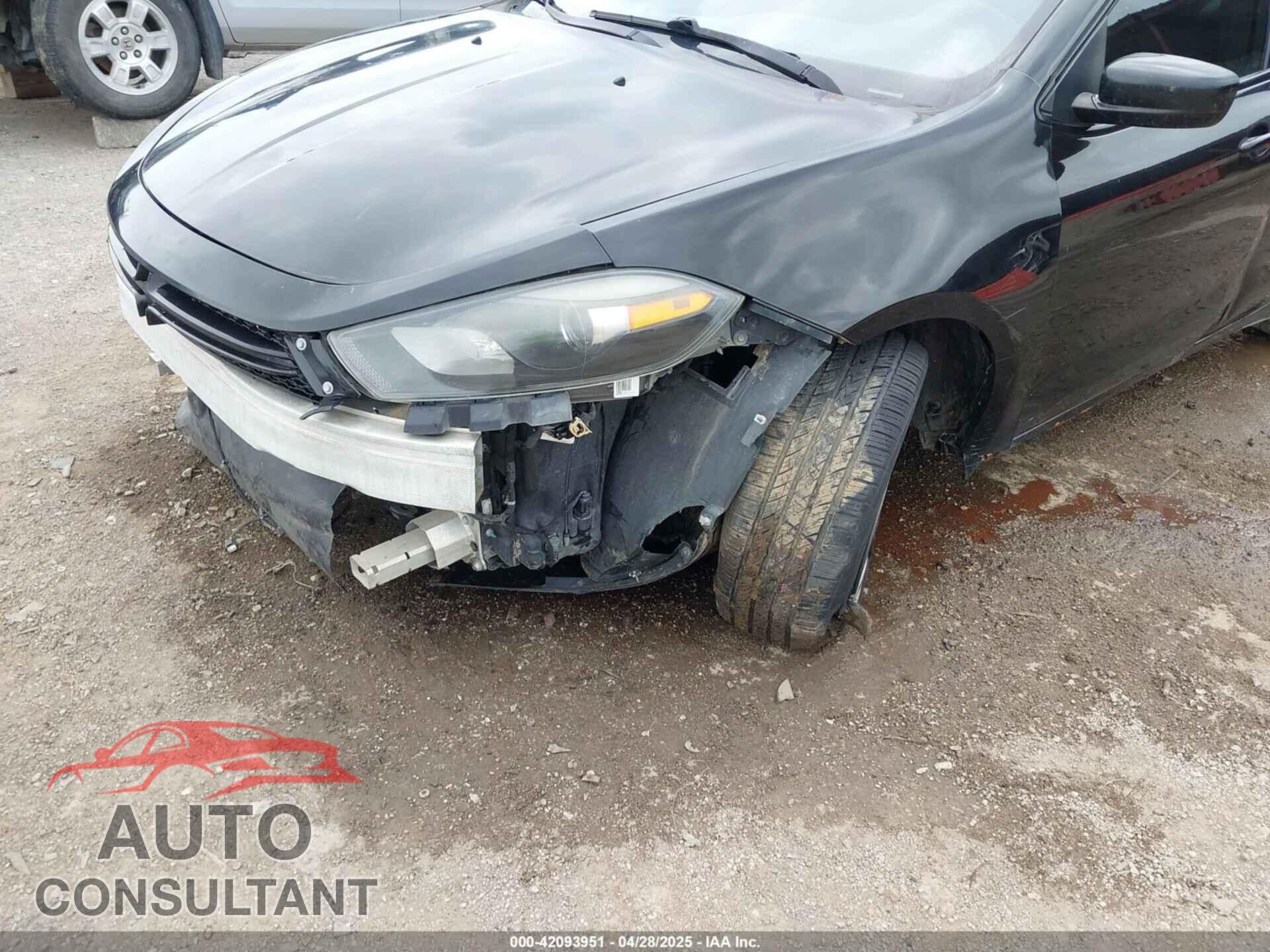 DODGE DART 2015 - 1C3CDFAA3FD378329