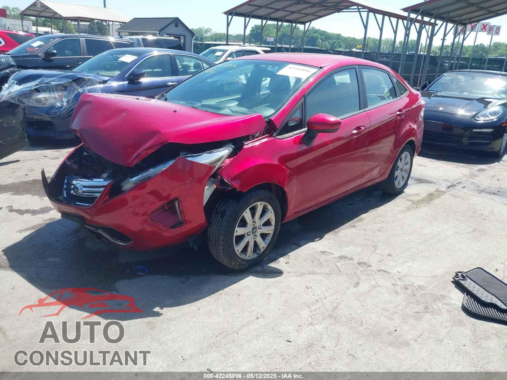 FORD FIESTA 2012 - 3FADP4BJ9CM220870