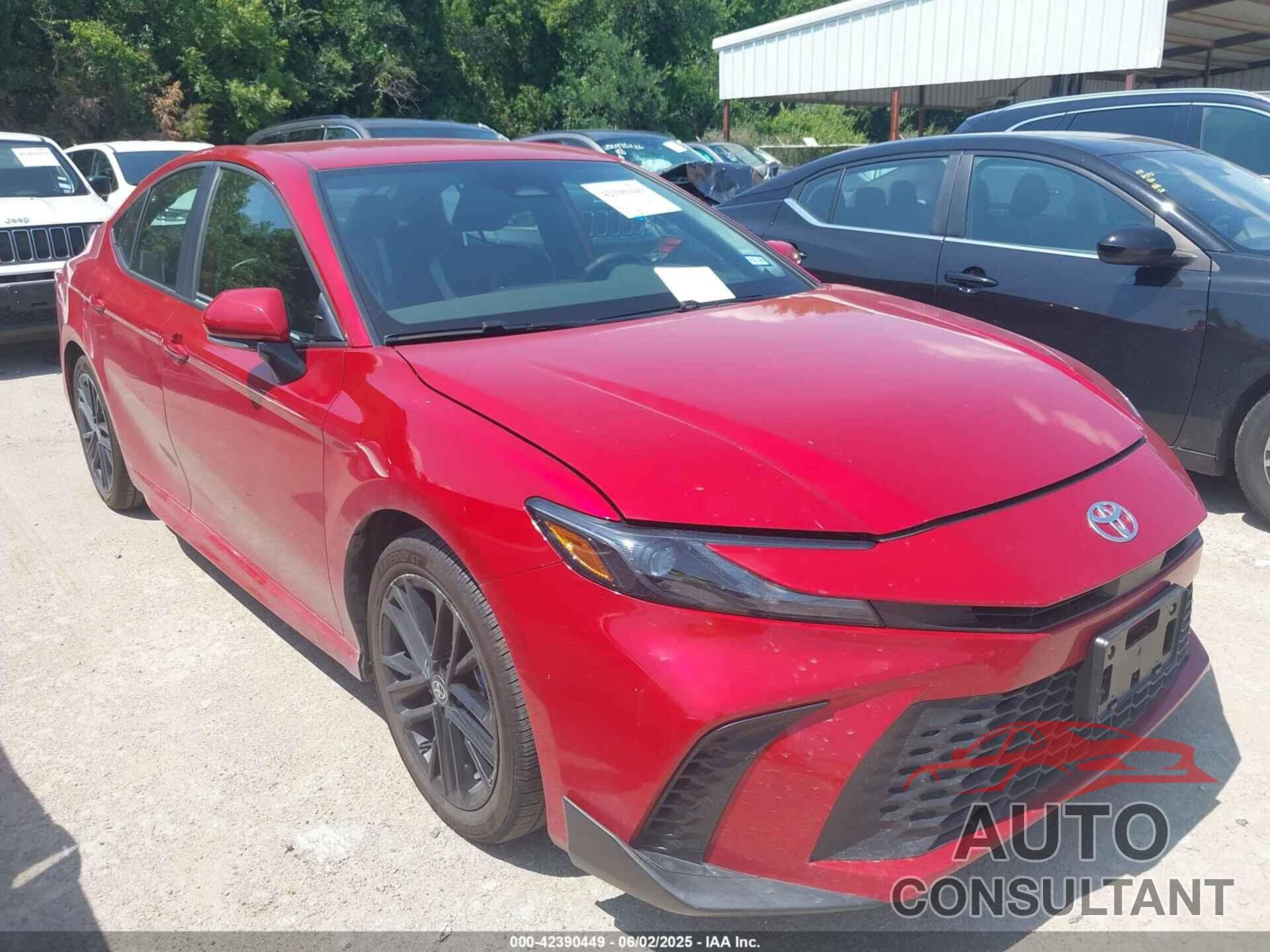 TOYOTA CAMRY 2025 - 4T1DAACK9SU100106