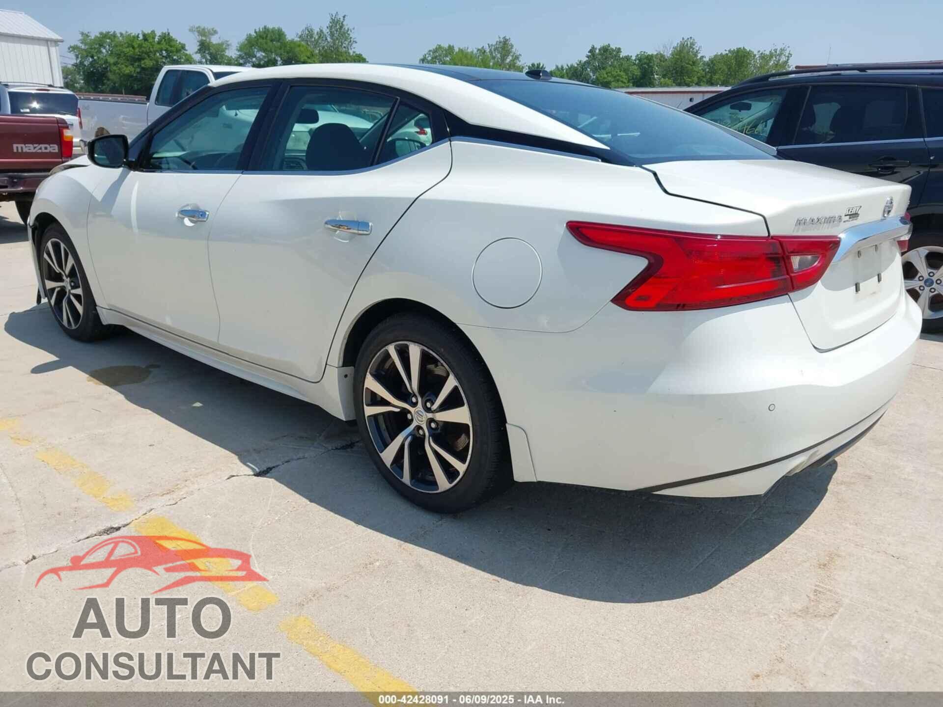 NISSAN MAXIMA 2017 - 1N4AA6AP3HC376451