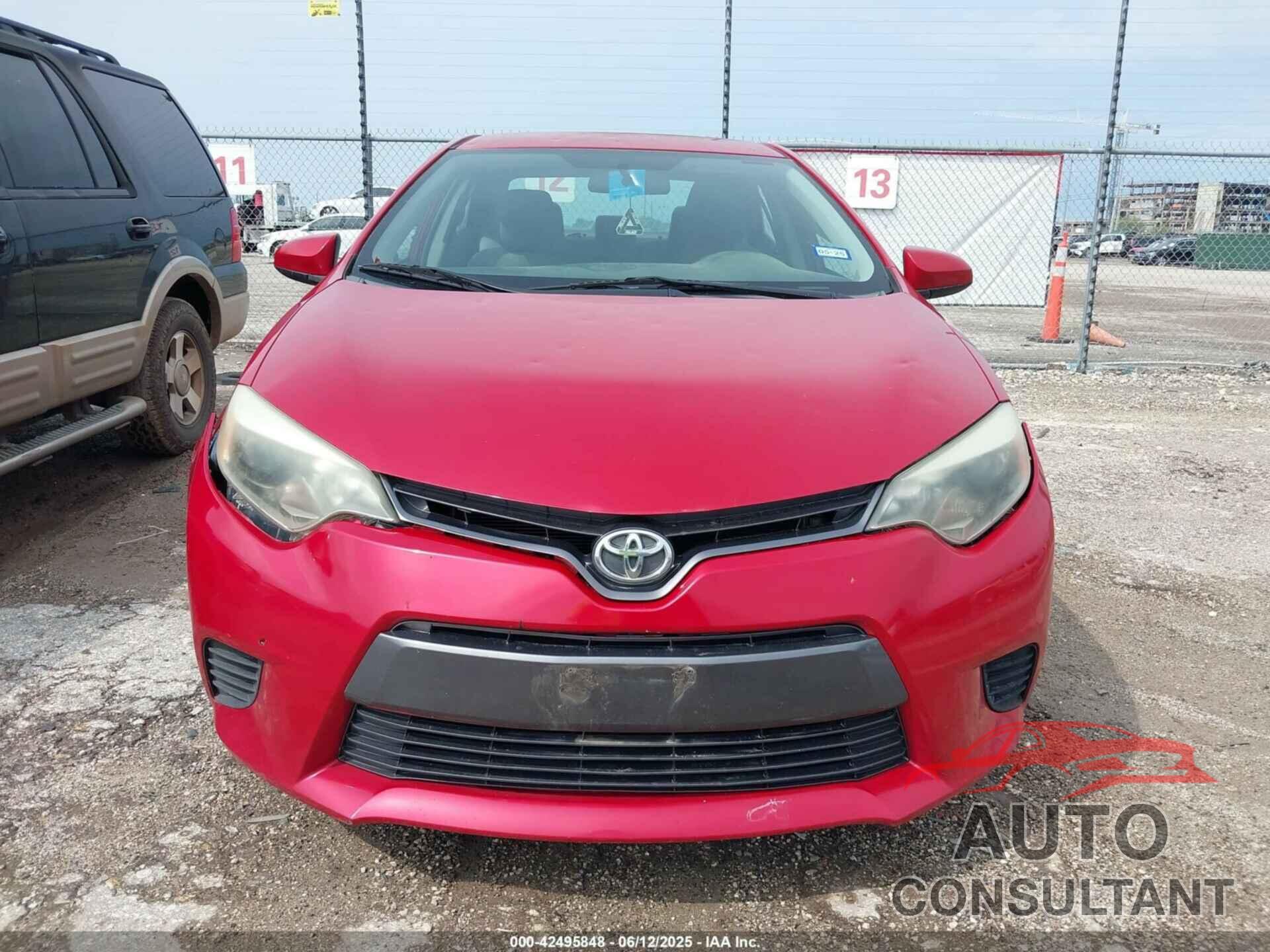 TOYOTA COROLLA 2015 - 2T1BURHE5FC471934