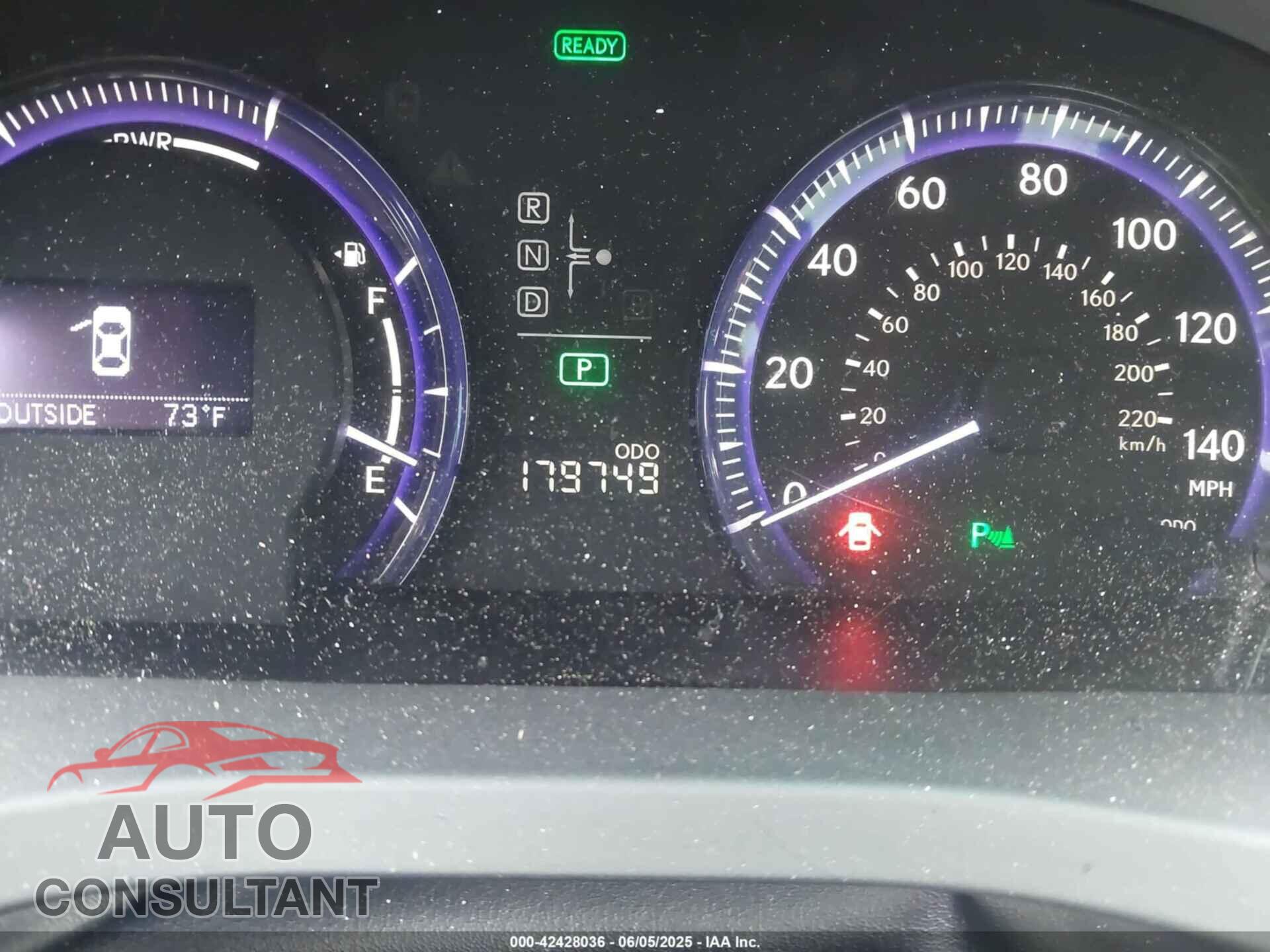LEXUS HS 250H 2010 - JTHBB1BA1A2026447