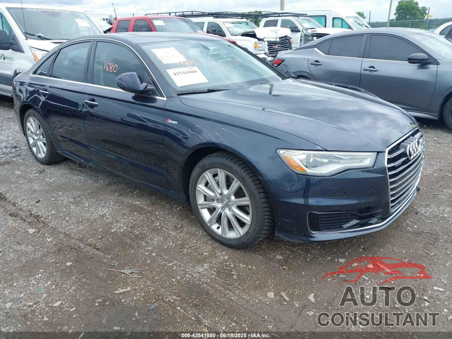 AUDI A6 2016 - WAUFGAFC3GN167573