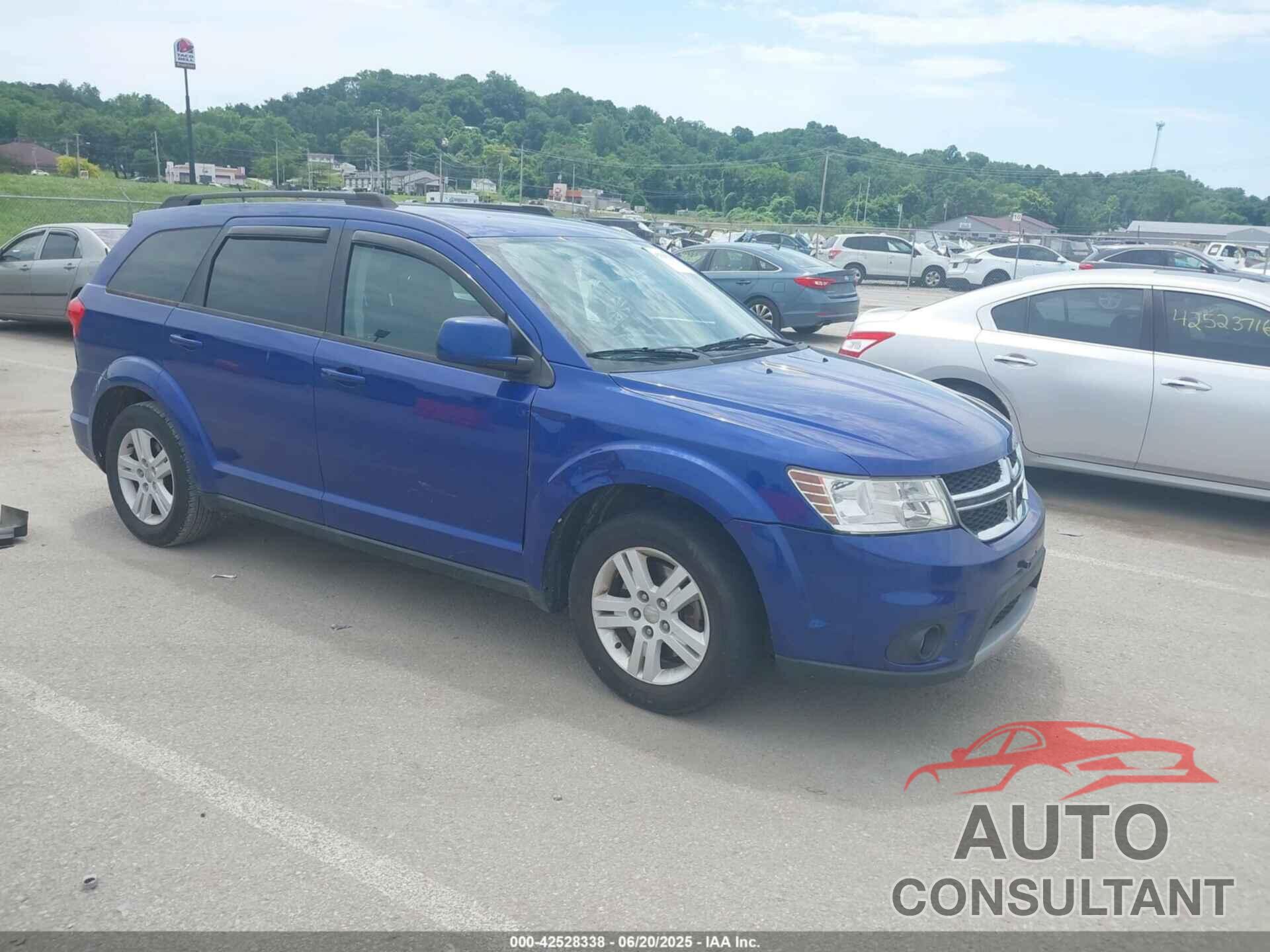 DODGE JOURNEY 2012 - 3C4PDCBB0CT323362
