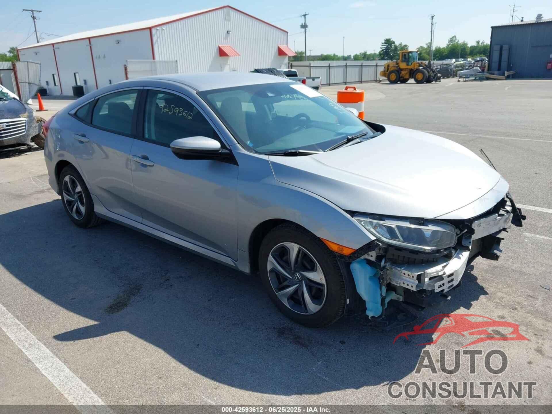 HONDA CIVIC 2019 - 2HGFC2F63KH605395