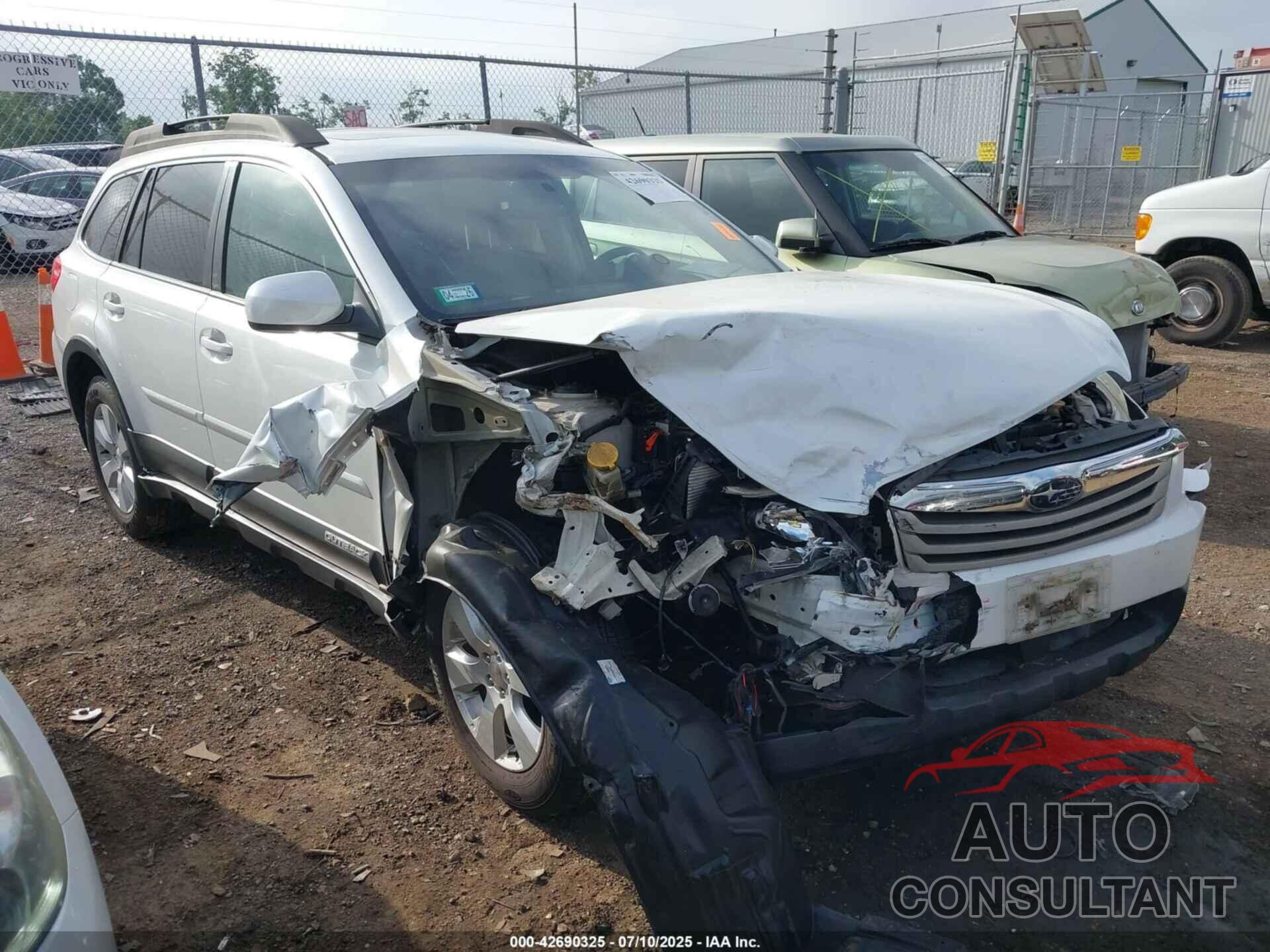 SUBARU OUTBACK 2011 - 4S4BRCKC4B3397944