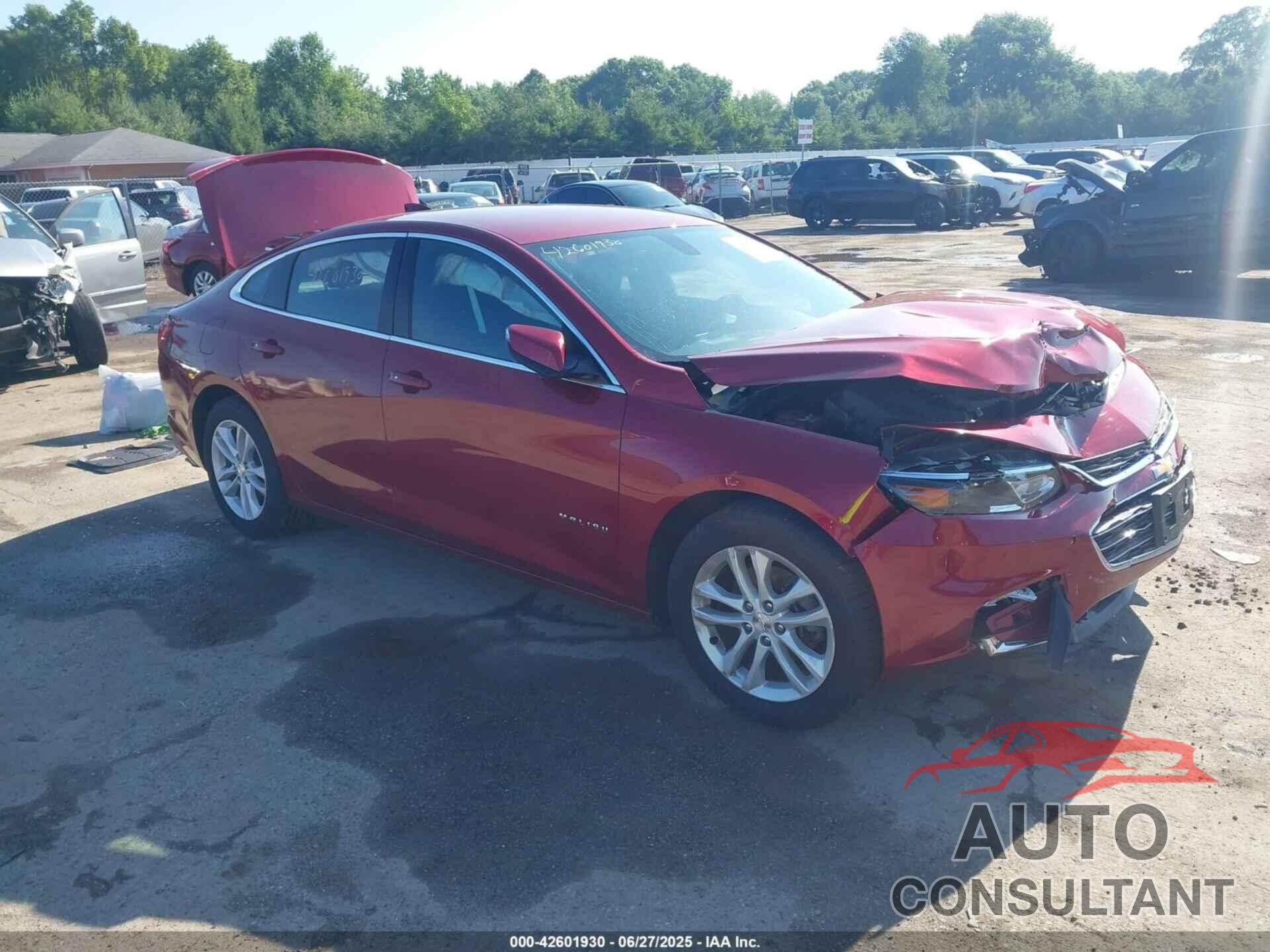 CHEVROLET MALIBU 2018 - 1G1ZD5ST3JF110404