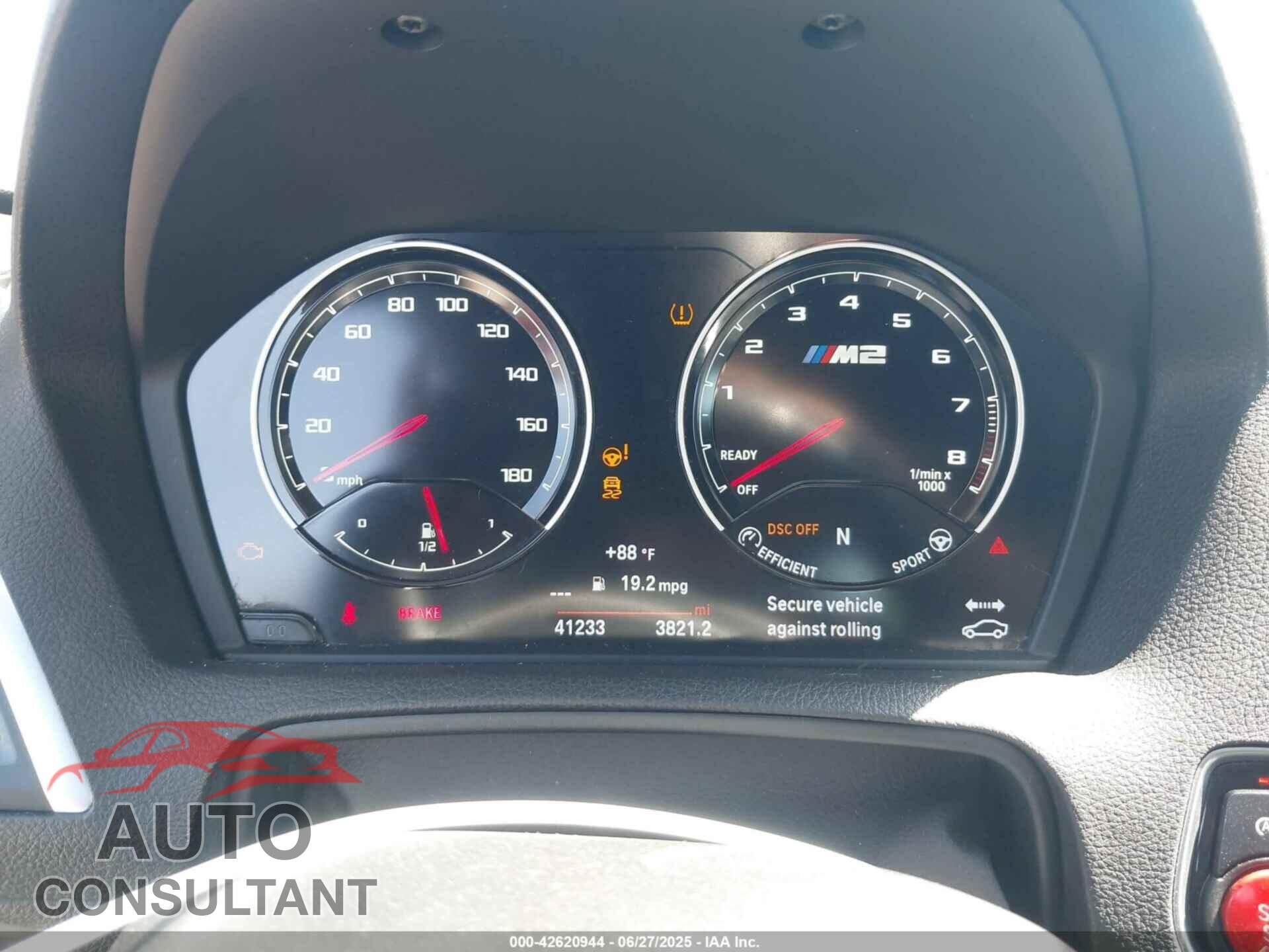 BMW M2 2020 - WBS2U7C06L7F68679
