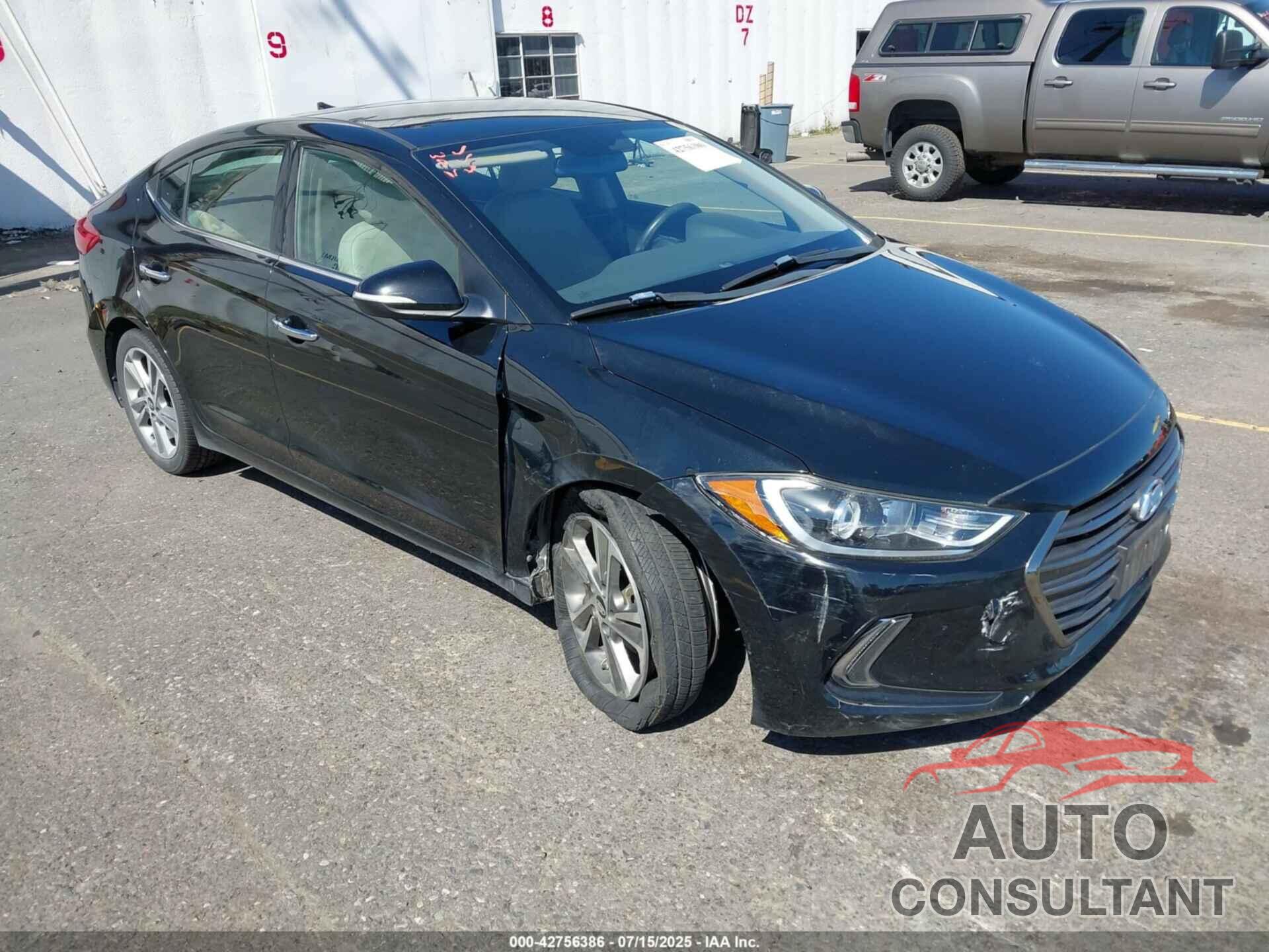 HYUNDAI ELANTRA 2017 - 5NPD84LF4HH062453