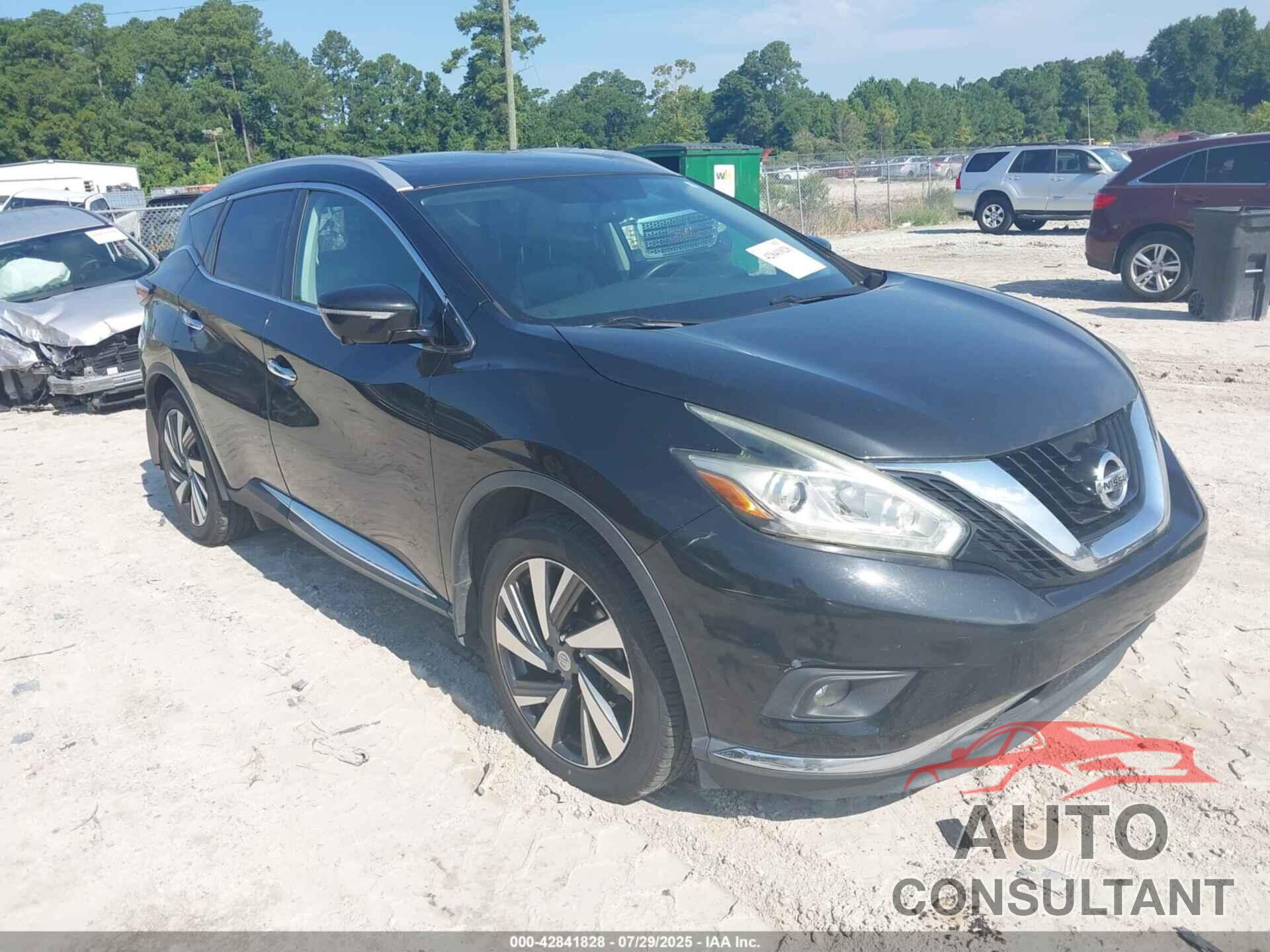 NISSAN MURANO 2015 - 5N1AZ2MH3FN227339
