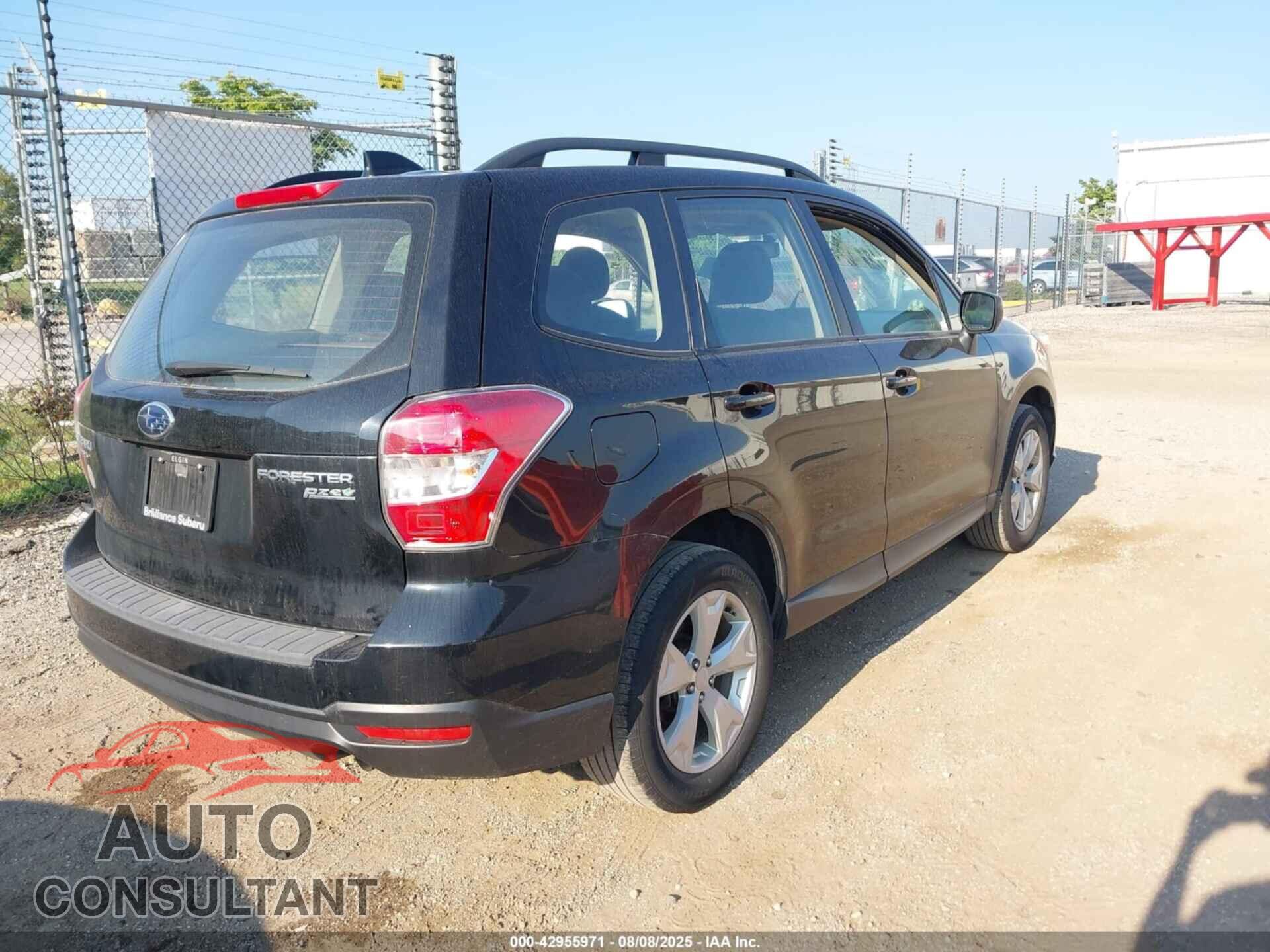 SUBARU FORESTER 2016 - JF2SJABC7GH455976