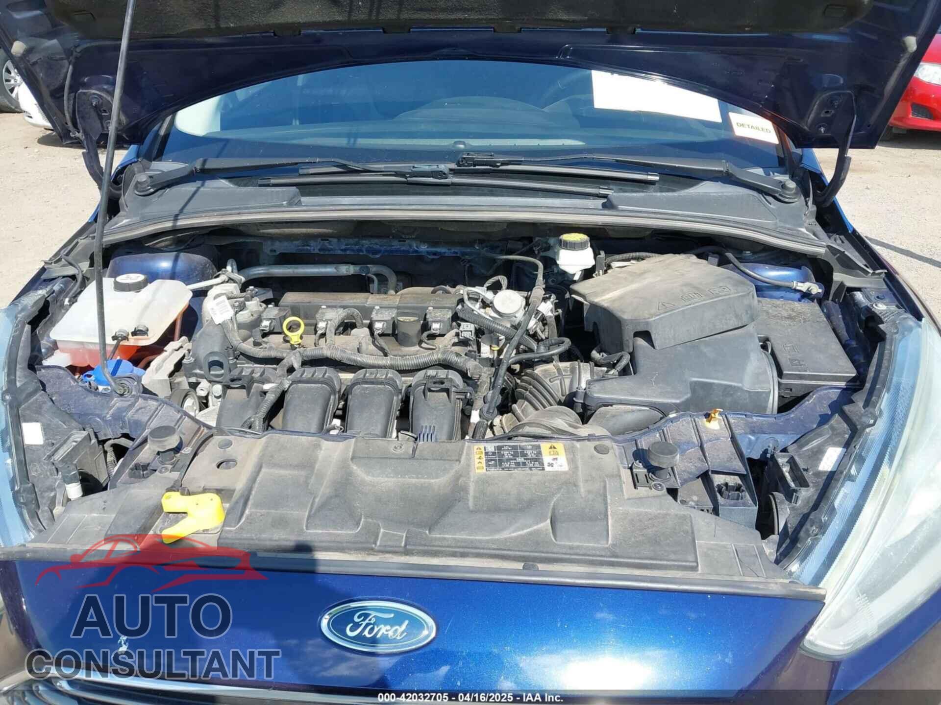 FORD FOCUS 2017 - 1FADP3J29HL204892