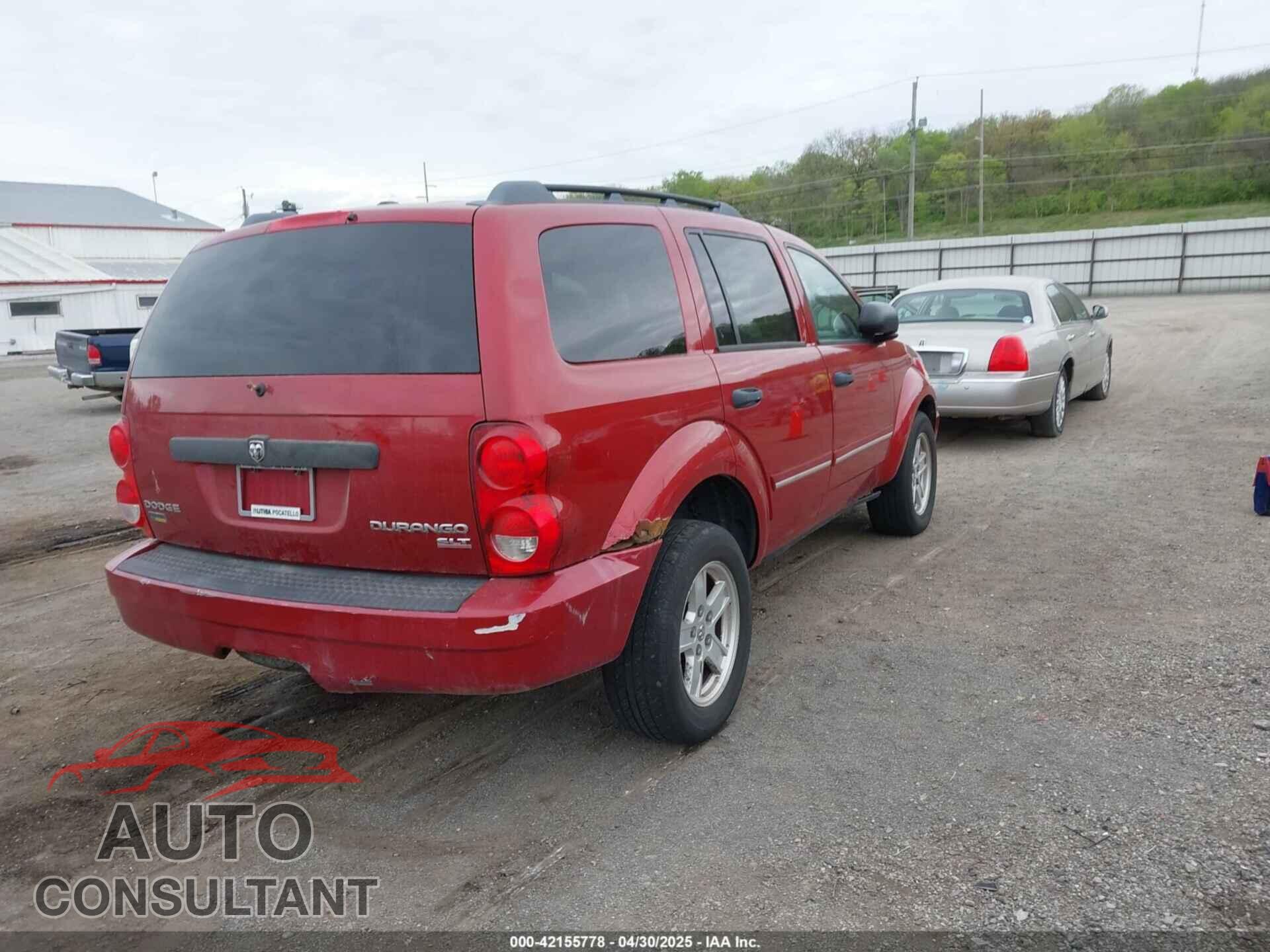 DODGE DURANGO 2009 - 1D8HB48P29F702662