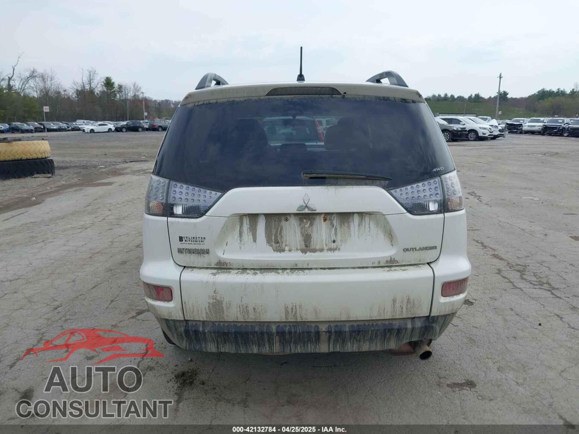 MITSUBISHI OUTLANDER 2012 - JA4JT3AW2CU010777