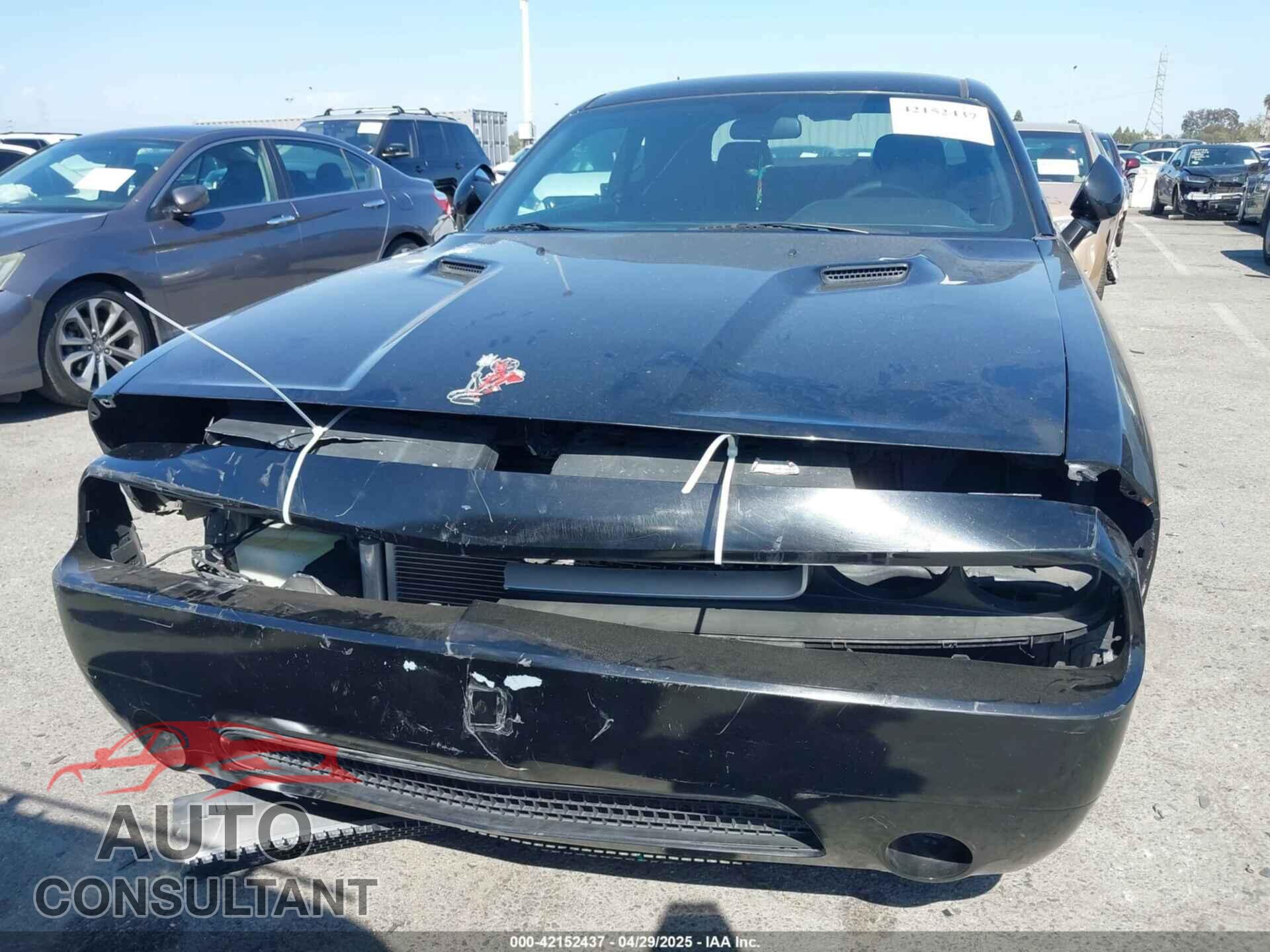 DODGE CHALLENGER 2012 - 2C3CDYAG0CH106318