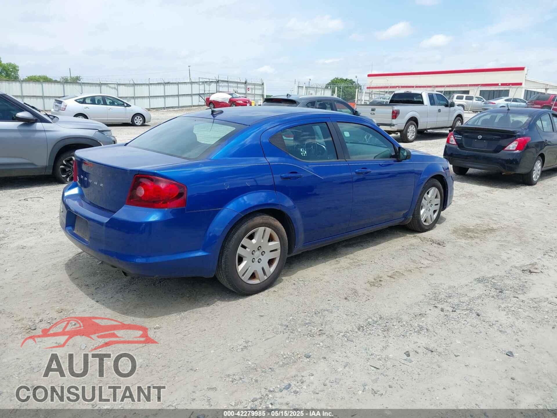 DODGE AVENGER 2014 - 1C3CDZAB7EN105235