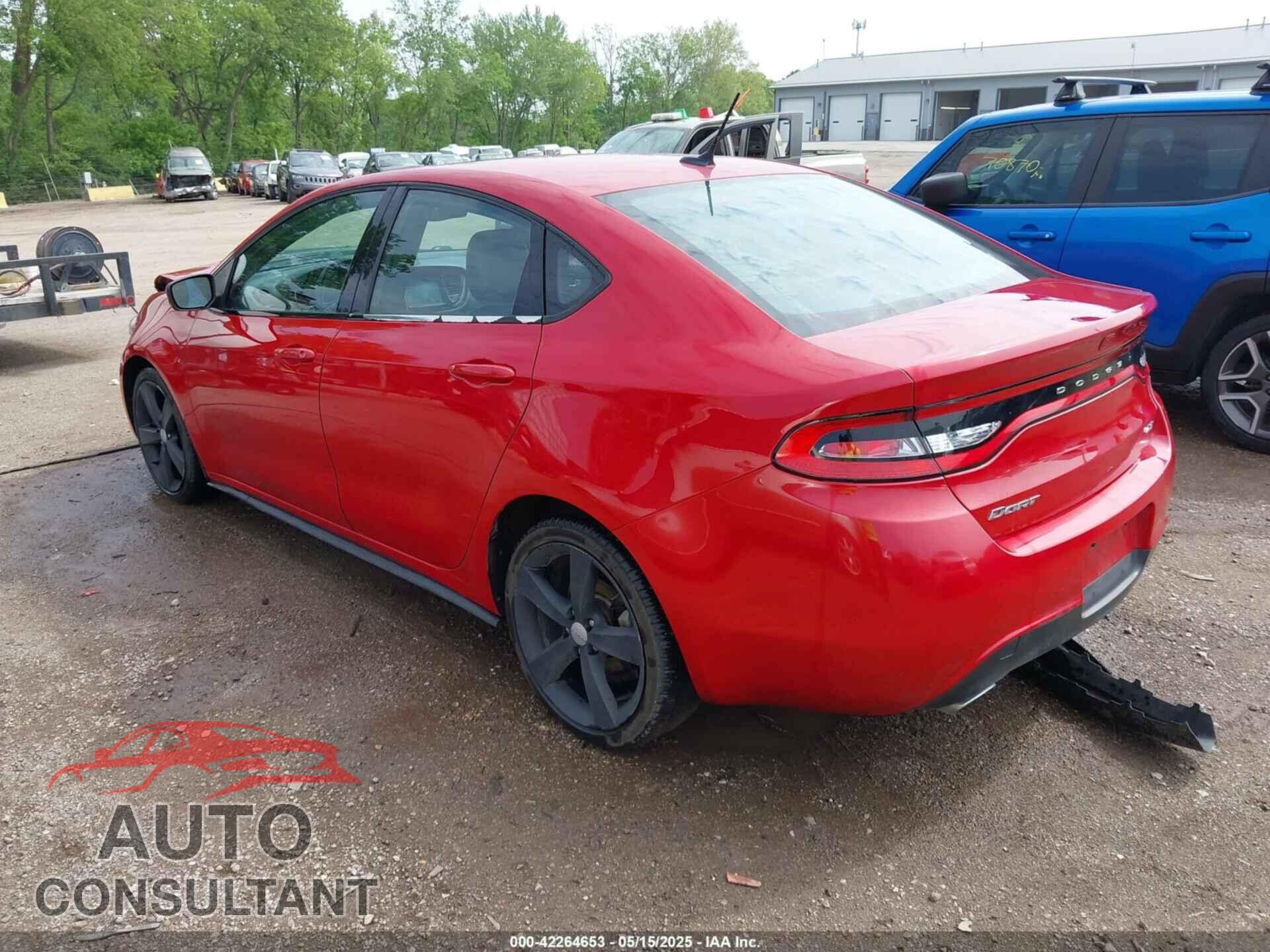 DODGE DART 2016 - 1C3CDFEB0GD578072