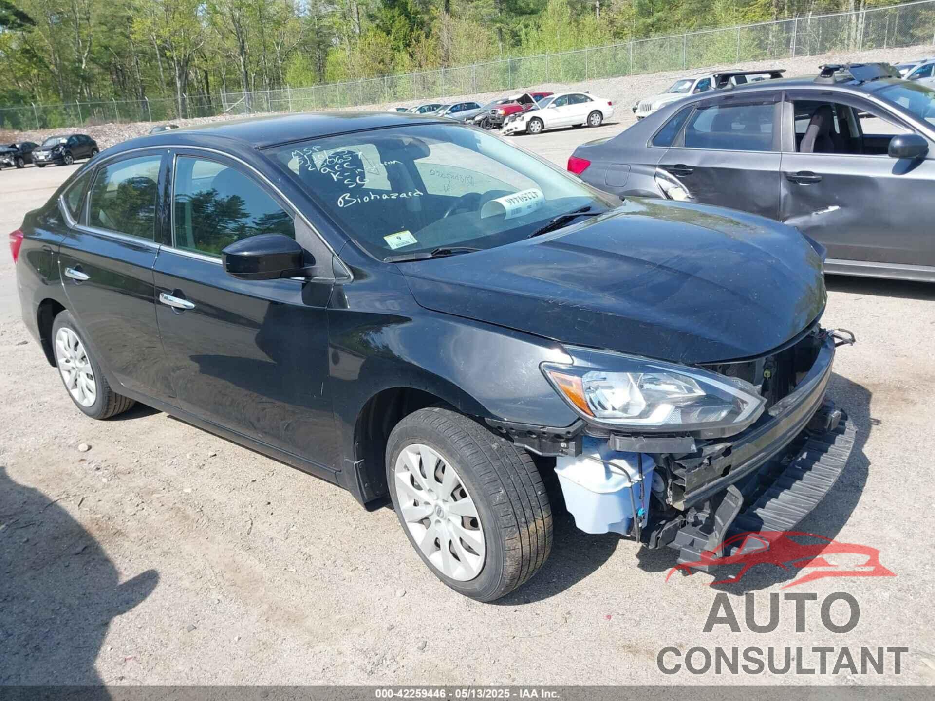 NISSAN SENTRA 2018 - 3N1AB7APXJY332962