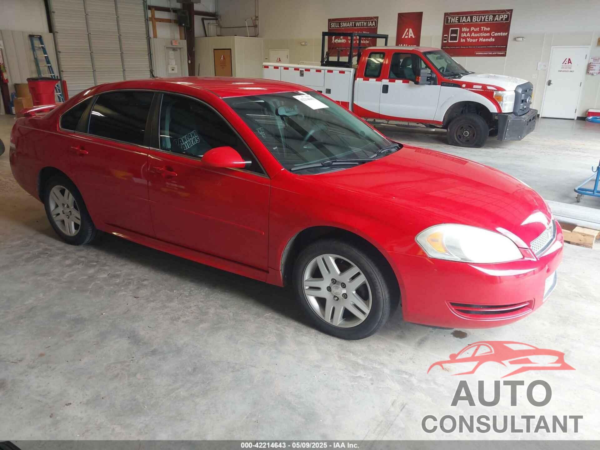 CHEVROLET IMPALA 2013 - 2G1WB5E39D1188573