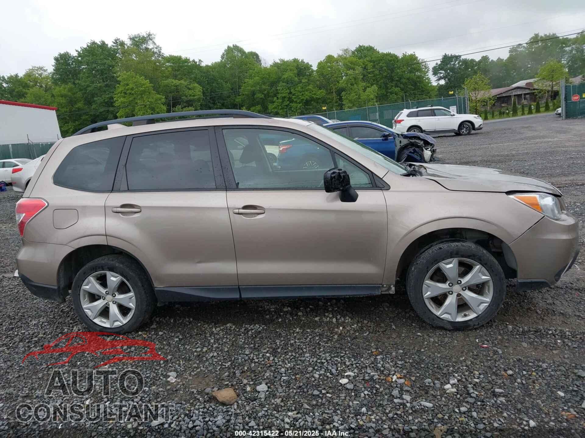 SUBARU FORESTER 2016 - JF2SJADC3GH551925