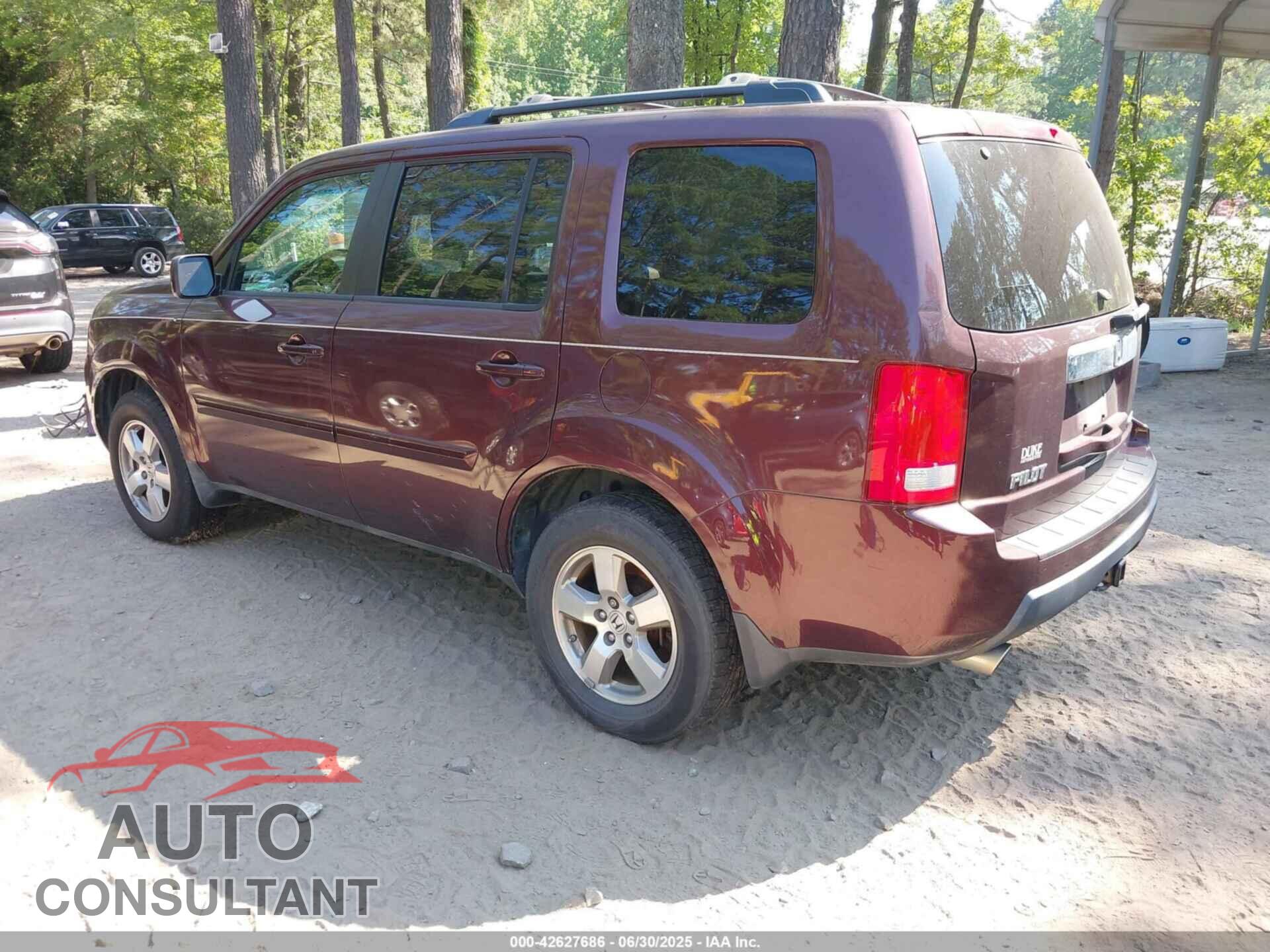 HONDA PILOT 2011 - 5FNYF4H58BB066082