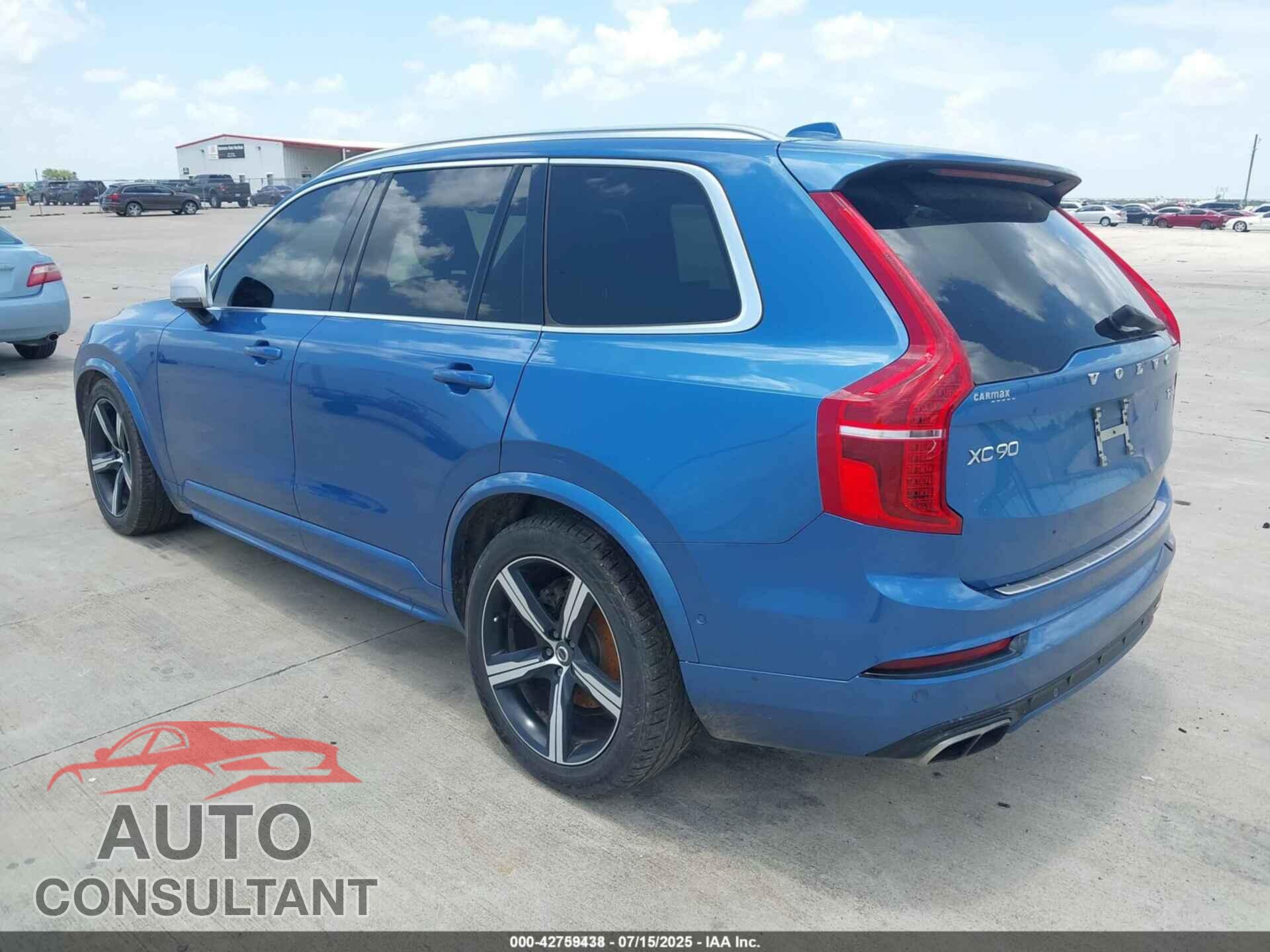 VOLVO XC90 2016 - YV4A22PM9G1042252