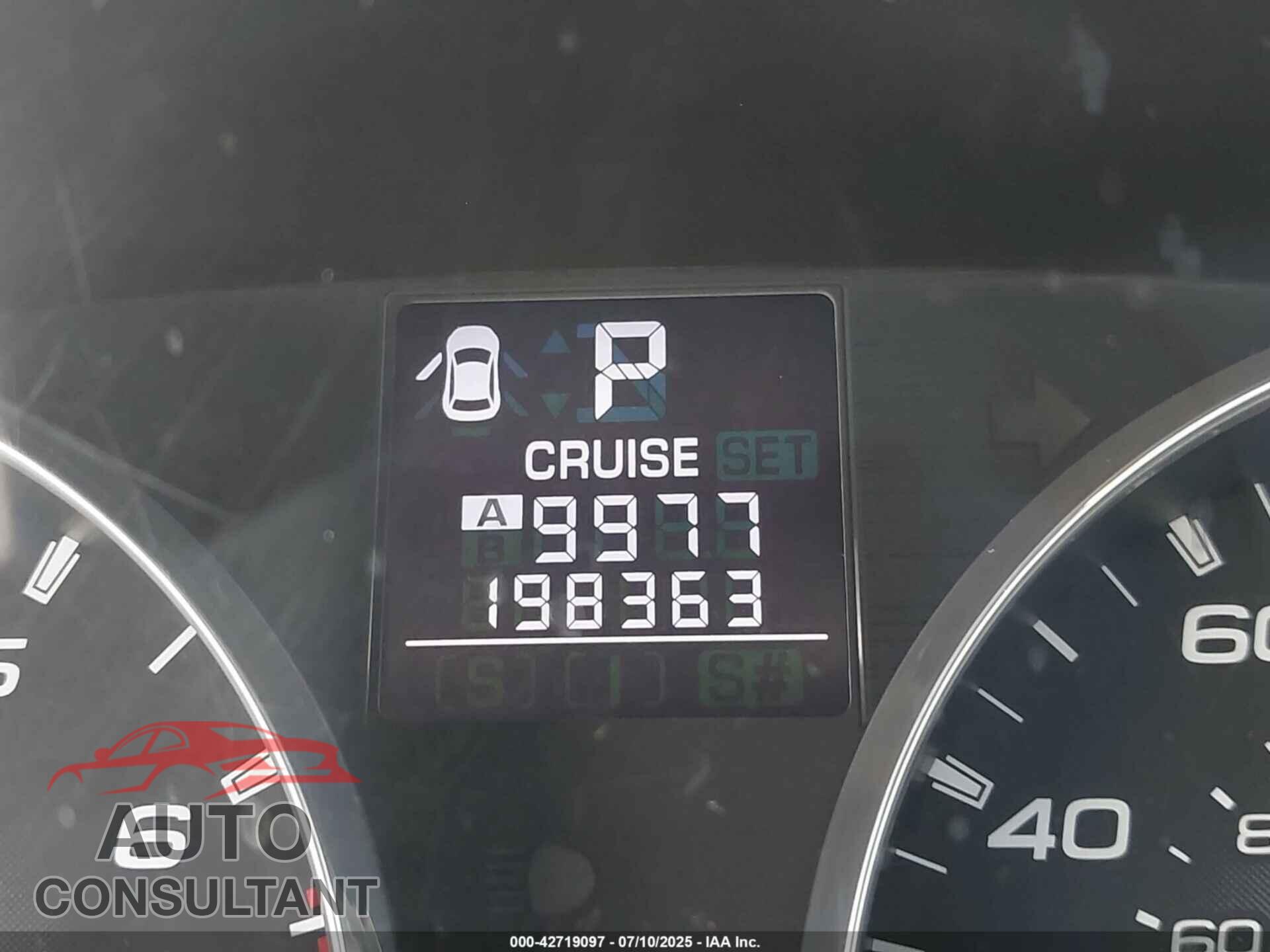 SUBARU OUTBACK 2012 - 4S4BRBGC7C3295204