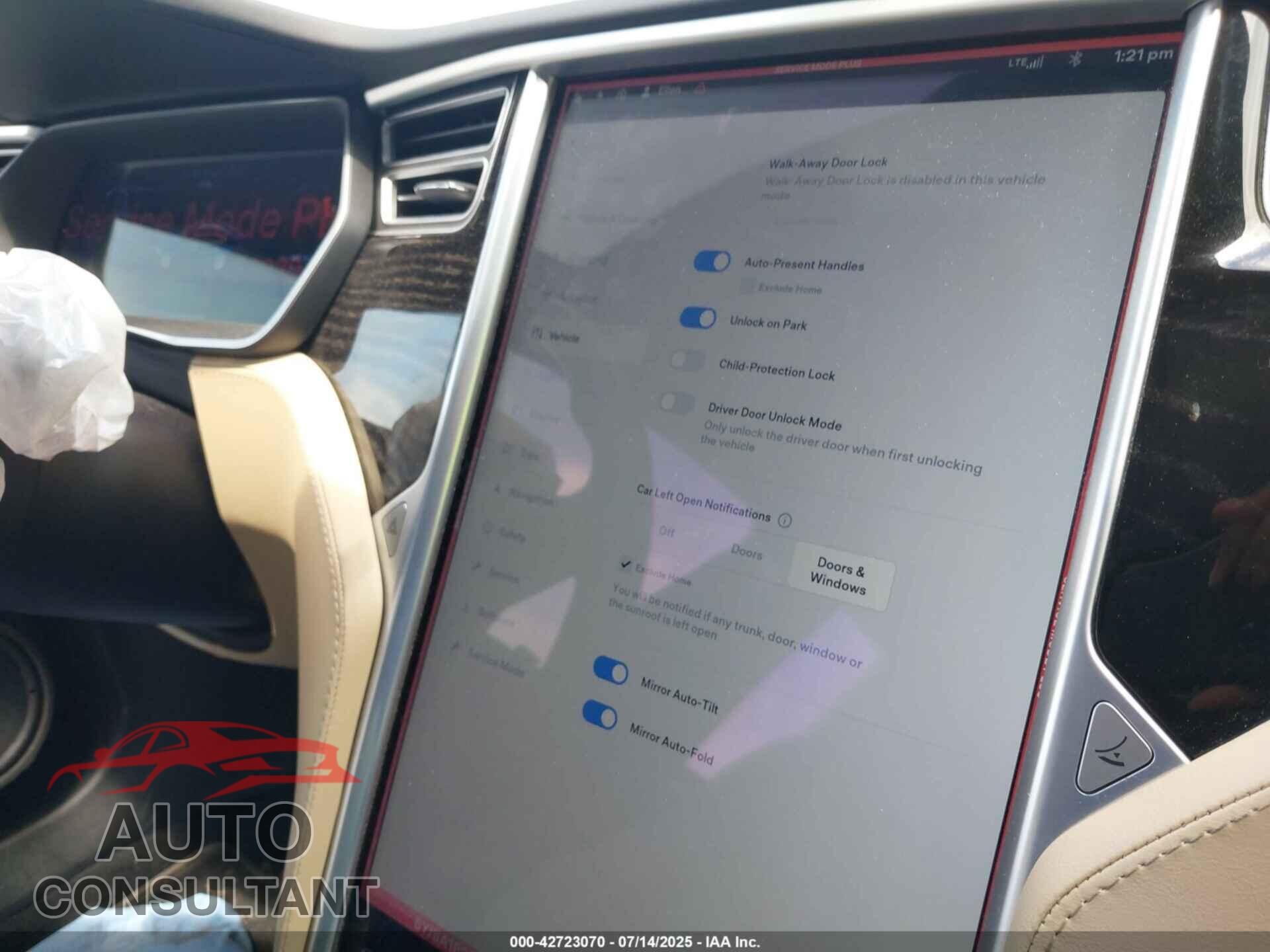 TESLA MODEL S 2016 - 5YJSA1E29GF158239