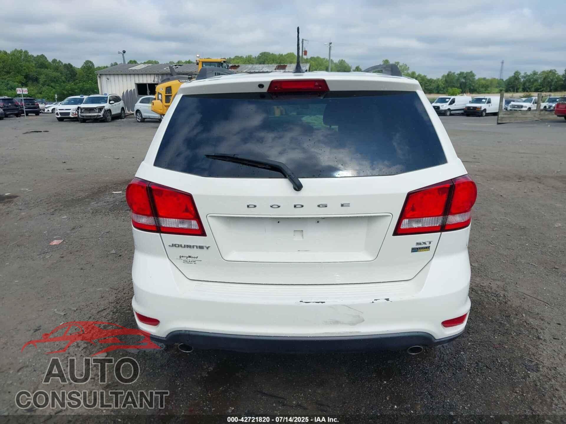 DODGE JOURNEY 2012 - 3C4PDCBG8CT371381