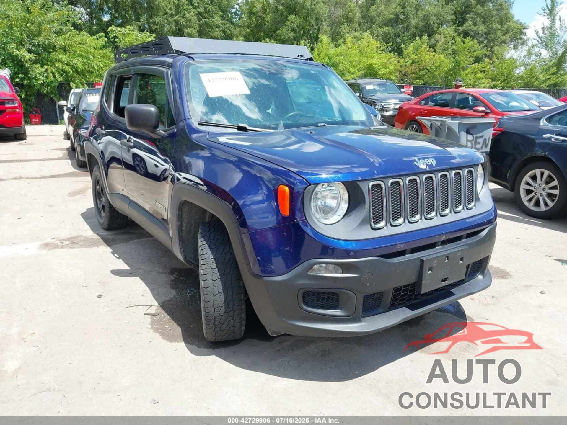 JEEP RENEGADE 2016 - ZACCJBAWXGPC61228