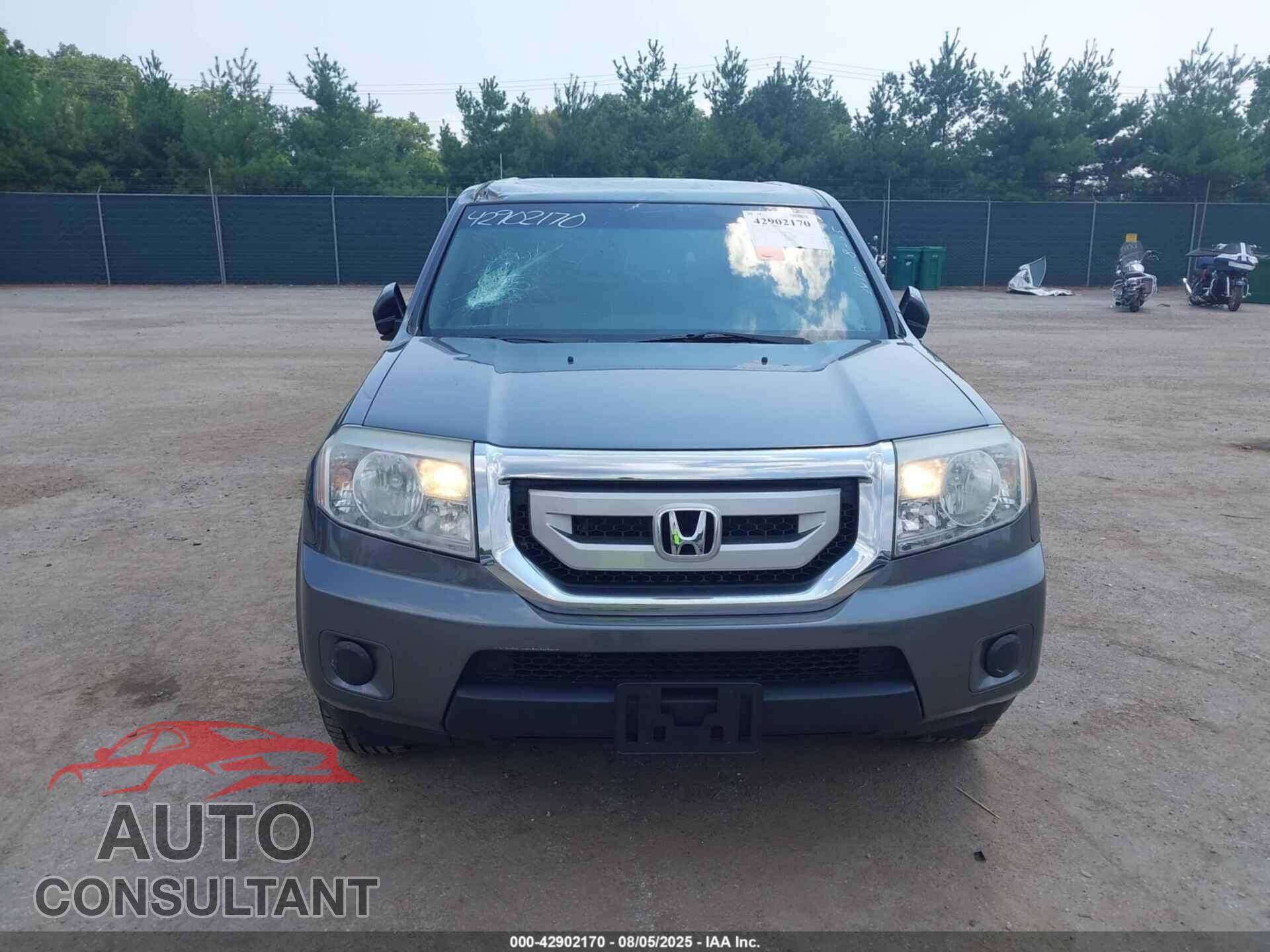 HONDA PILOT 2011 - 5FNYF4H20BB006934