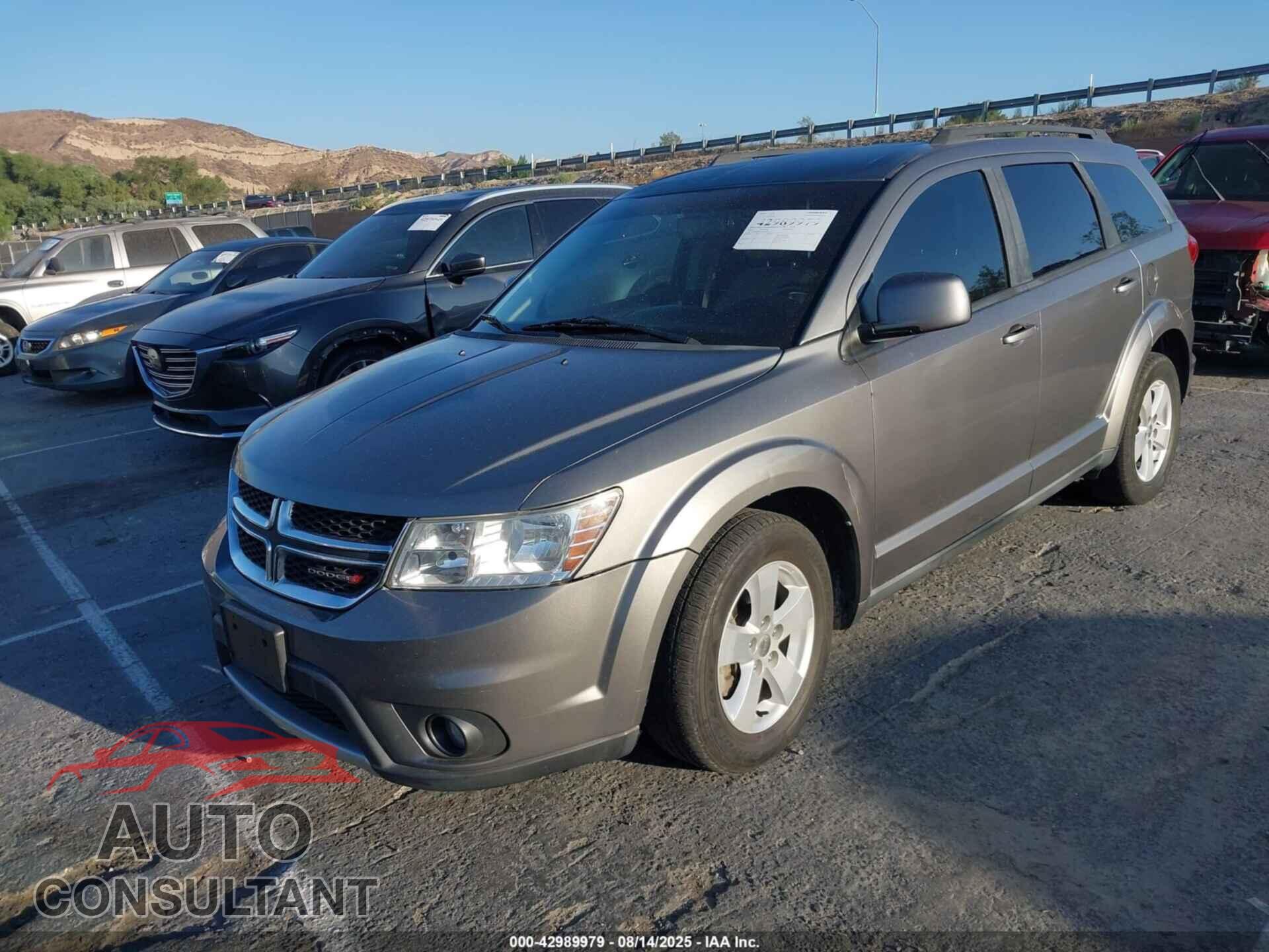 DODGE JOURNEY 2012 - 3C4PDDBG1CT363161