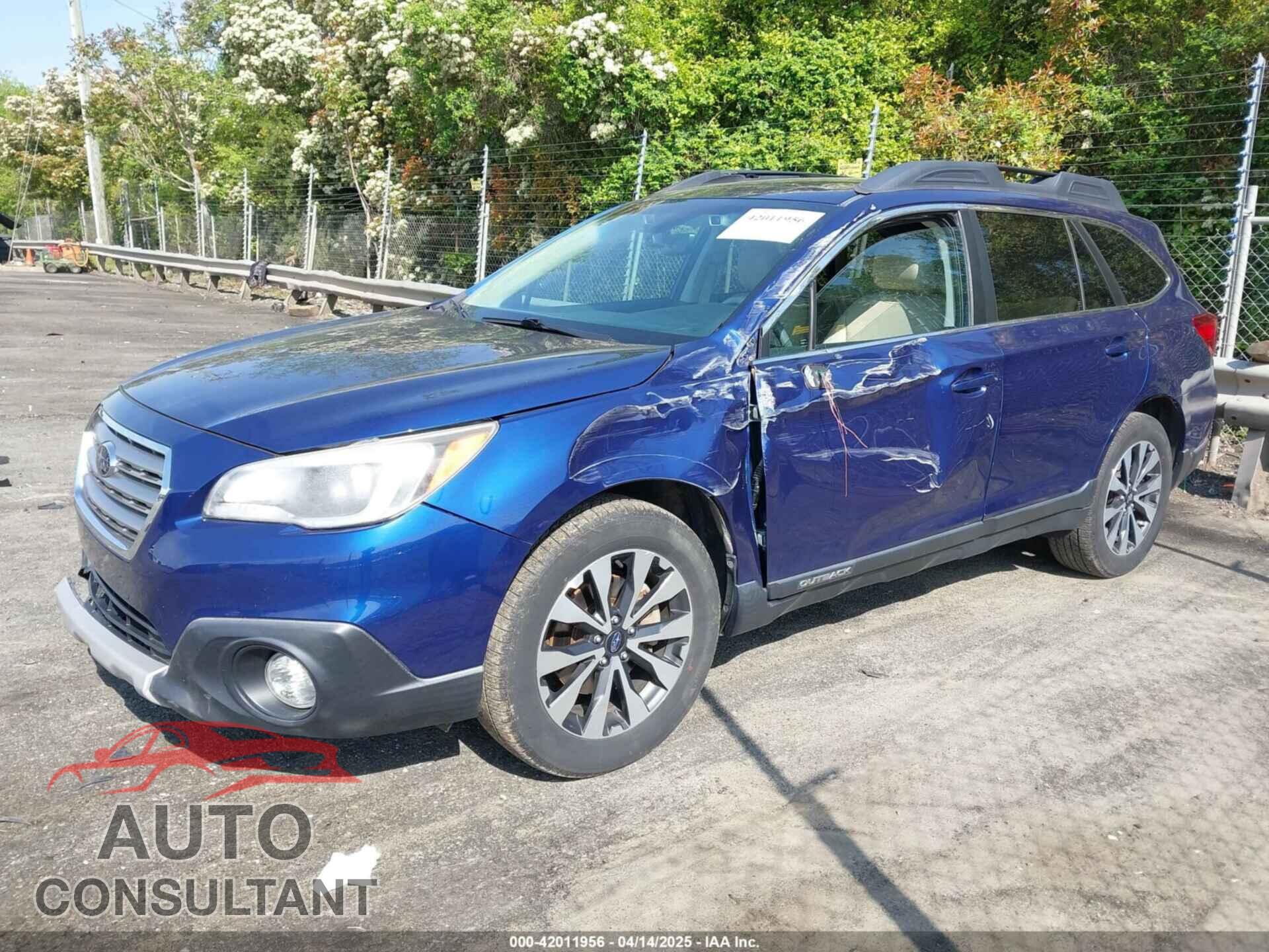SUBARU OUTBACK 2017 - 4S4BSANC0H3407348