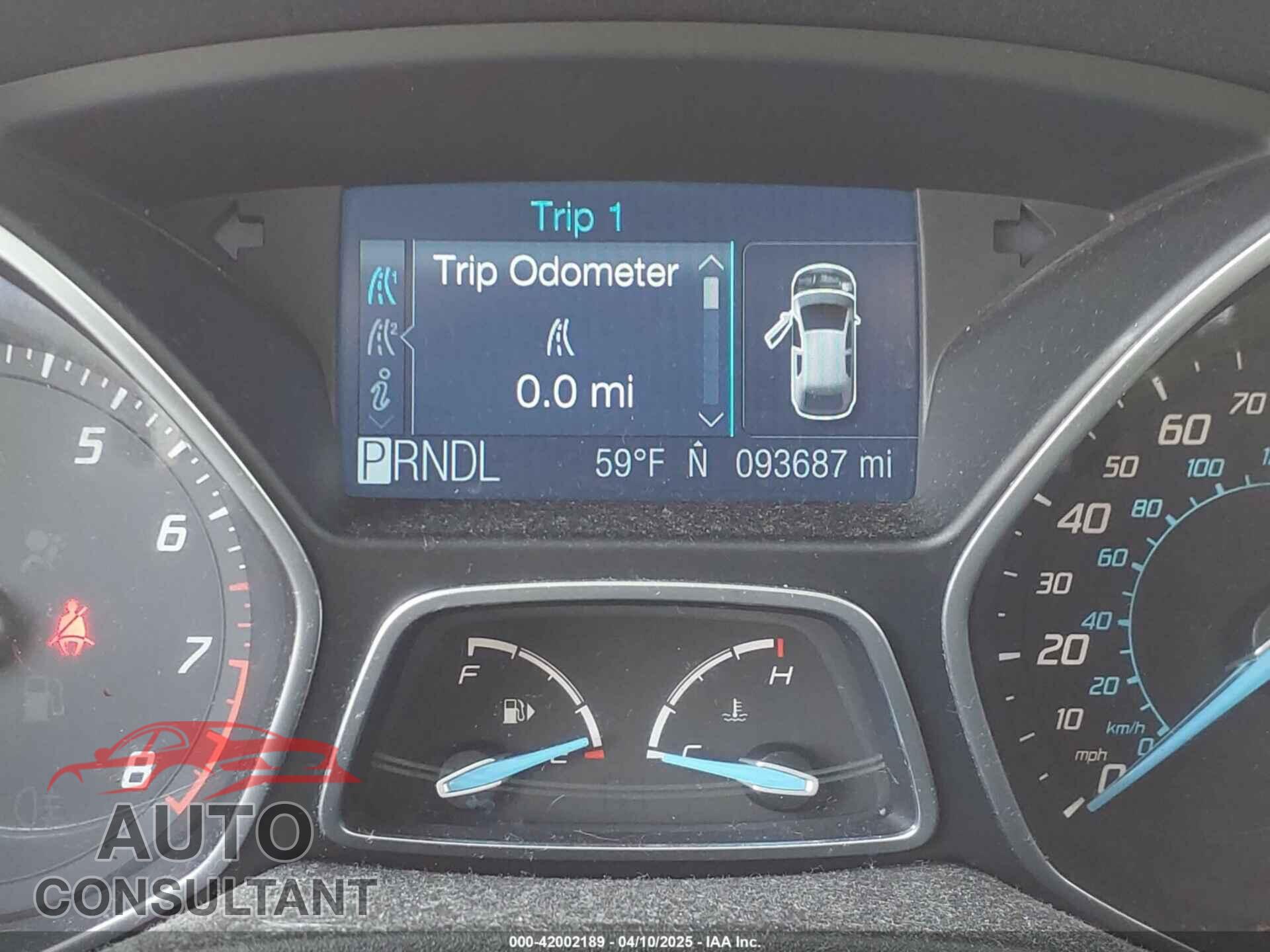 FORD FOCUS 2012 - 1FAHP3K22CL395225