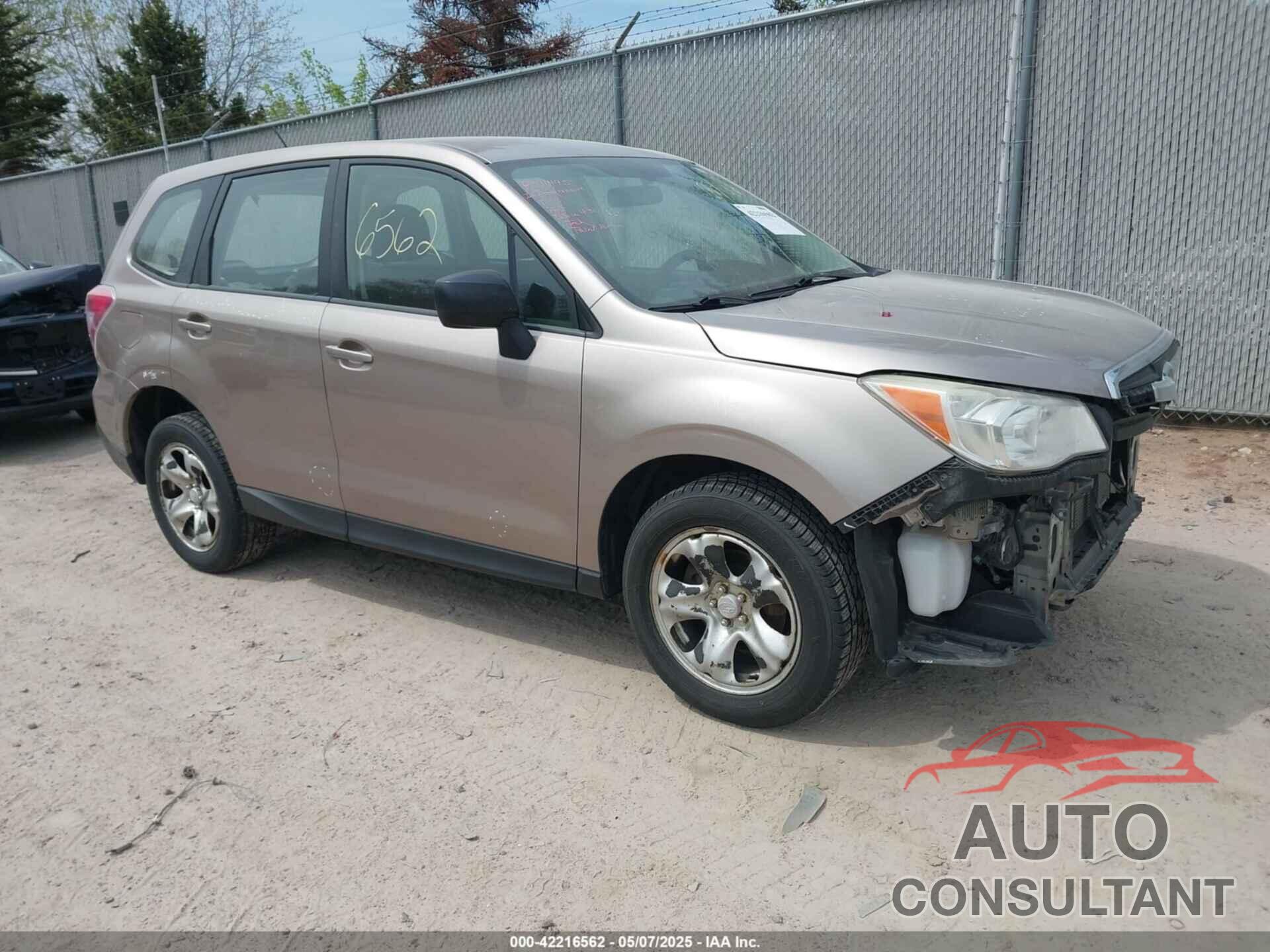 SUBARU FORESTER 2014 - JF2SJAAC2EH542098