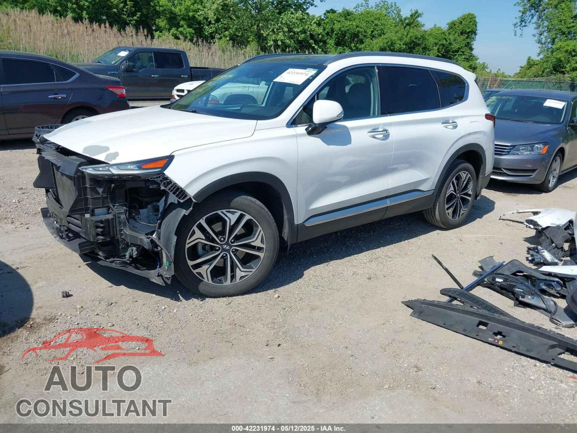 HYUNDAI SANTA FE 2019 - 5NMS5CAA1KH092631