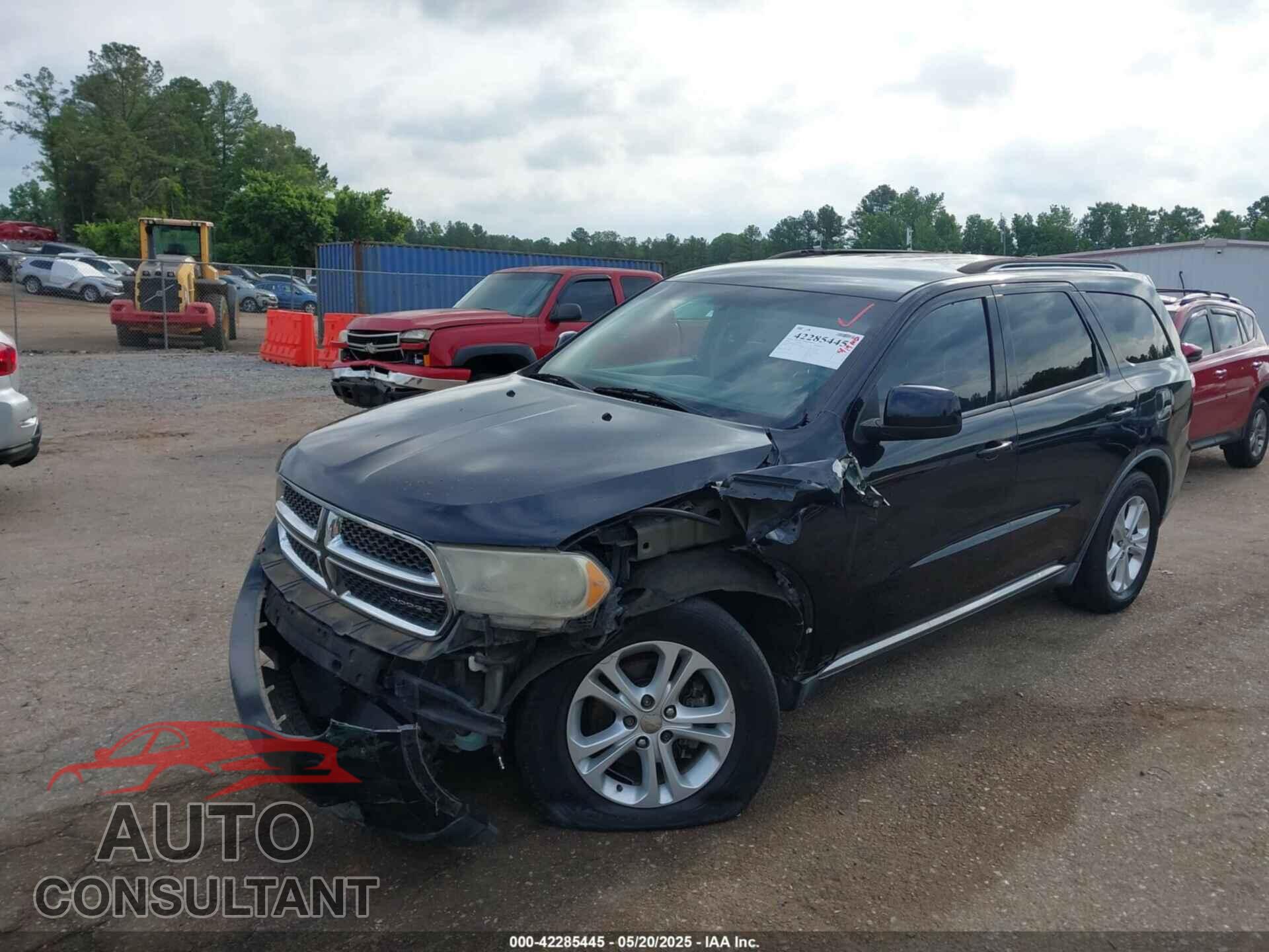 DODGE DURANGO 2011 - 1D4RD2GG3BC623532