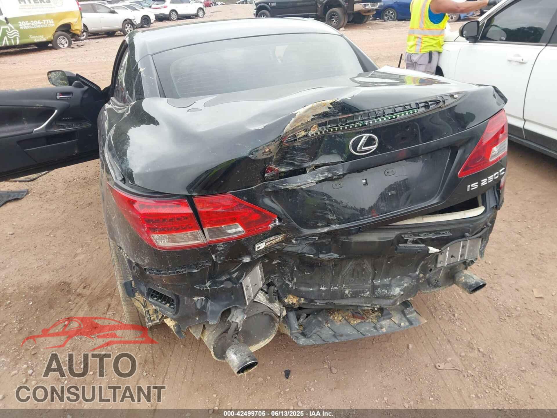 LEXUS IS 2010 - JTHFF2C24A2501365